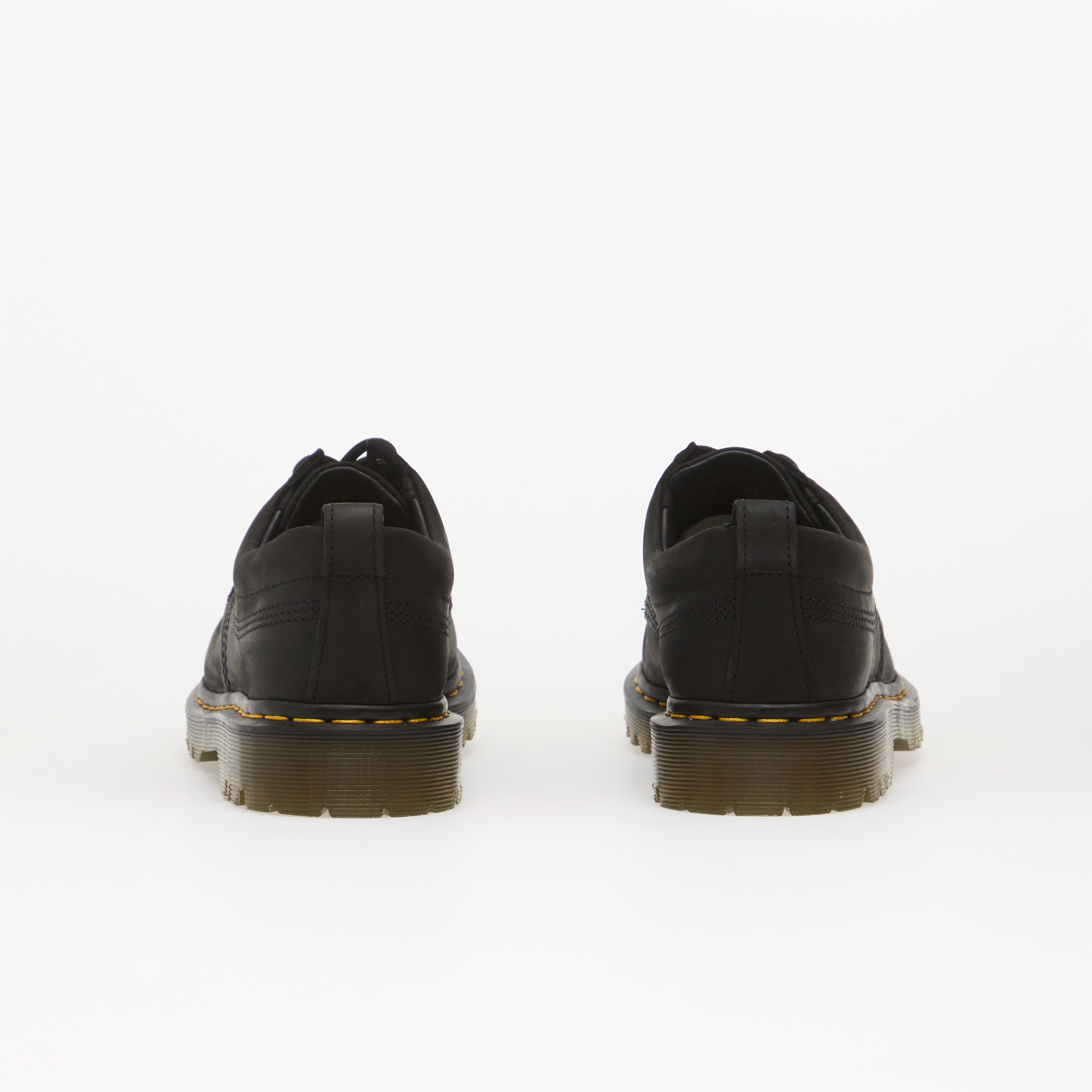 Dr. Martens Сникърси Lowell 4 Eye Moc Toe Black Crazy Horse