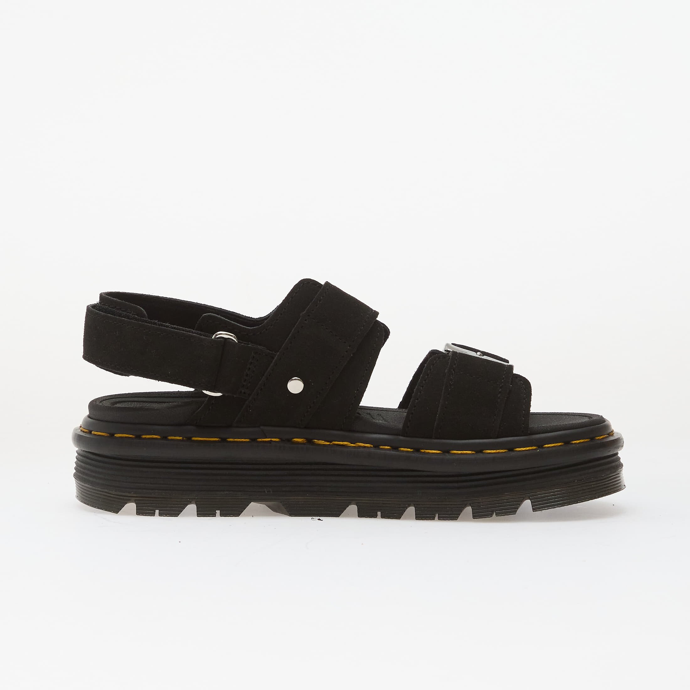 Dr. Martens Zebzag Sandal Suede Black