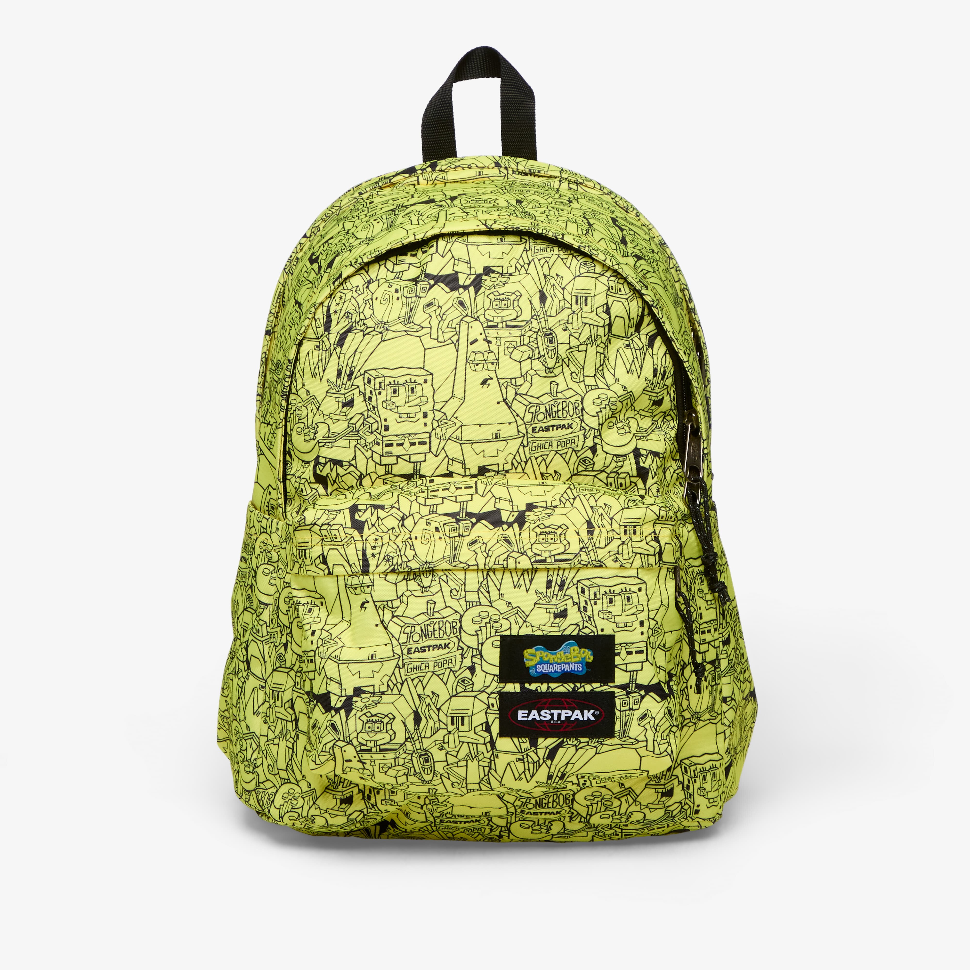 EASTPAK Раница x Spongebob Day Office Authentic Original All Over Yellow