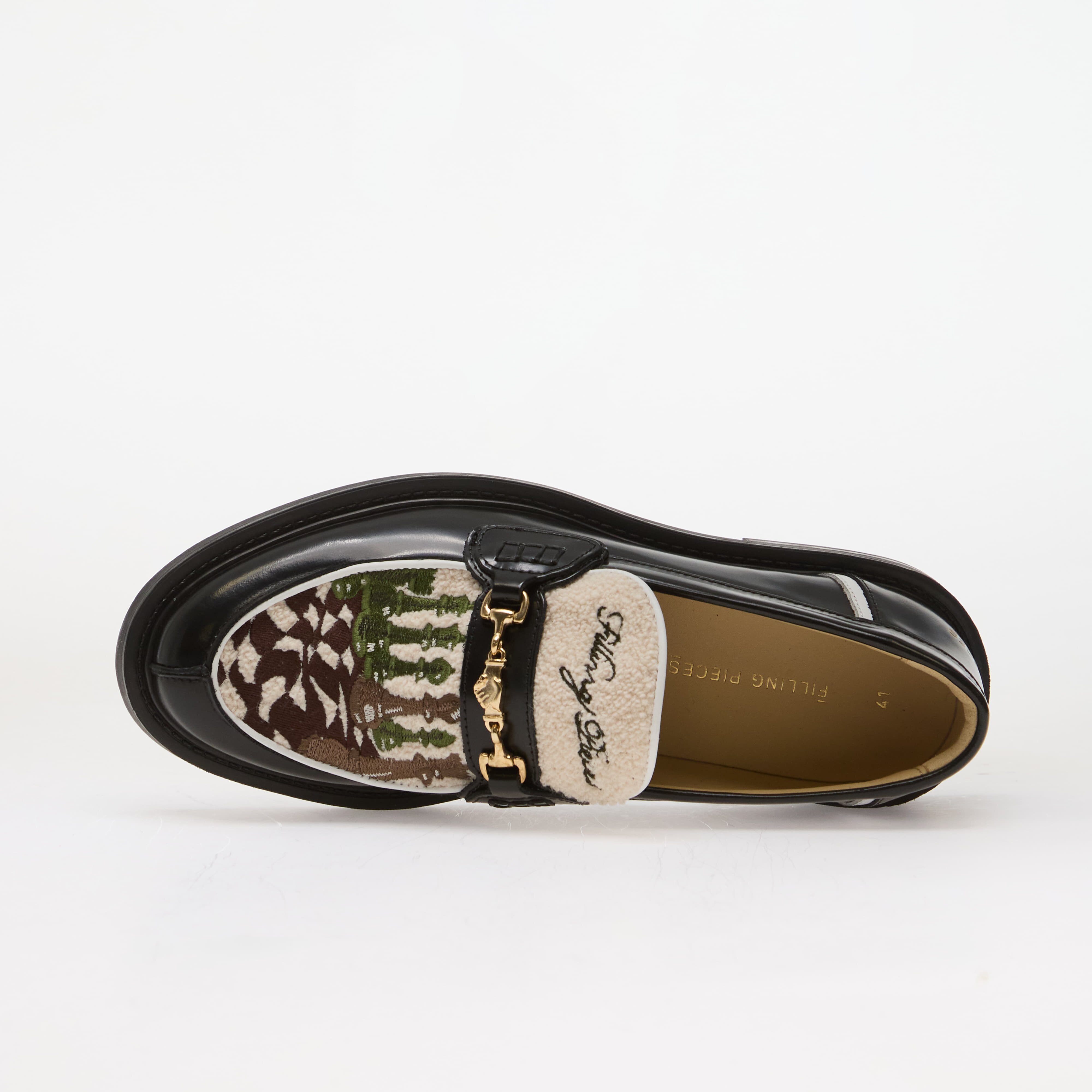 Filling Pieces Обувки Loafer Chess Black
