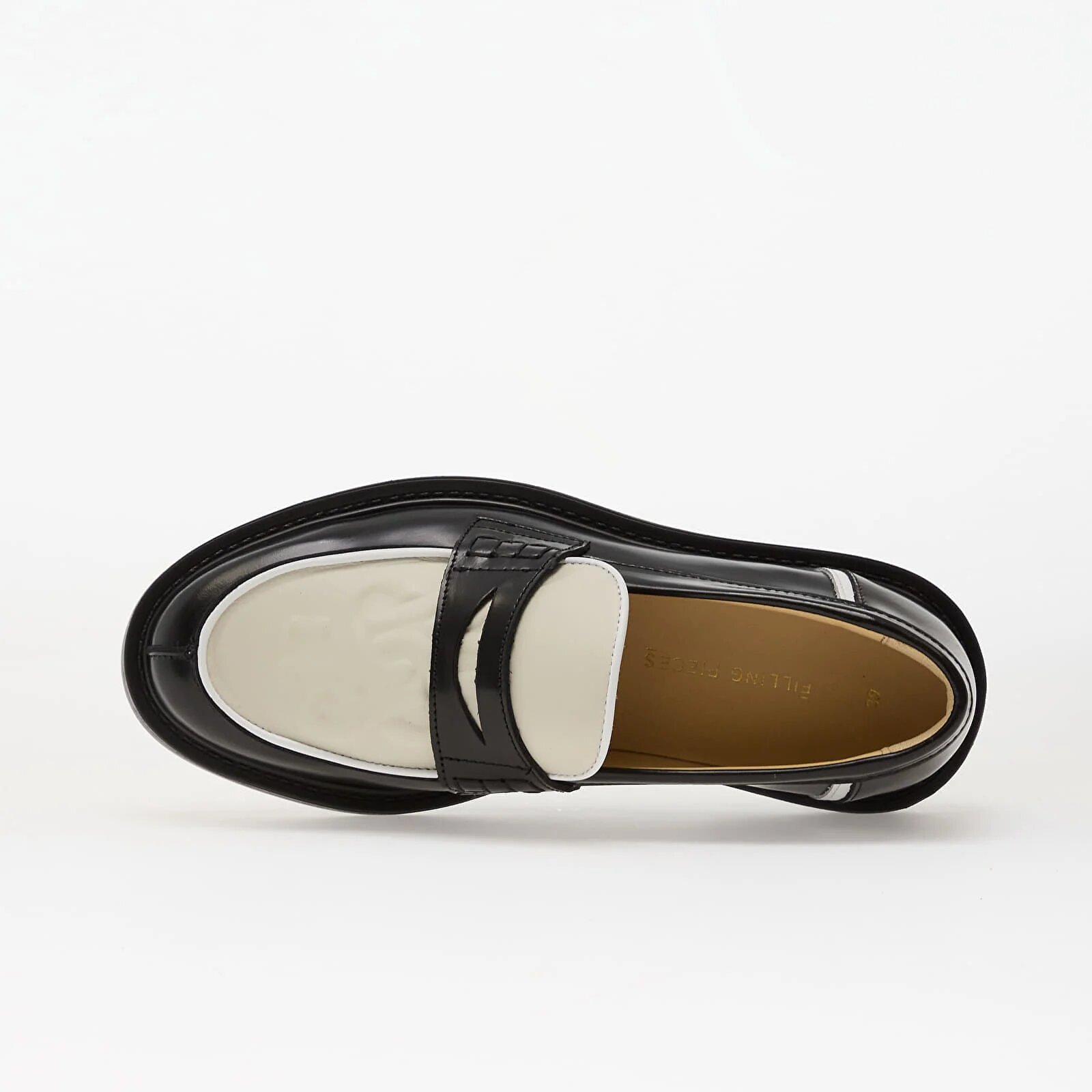 Filling Pieces Обувки Loafer Gowtu Solid Off White