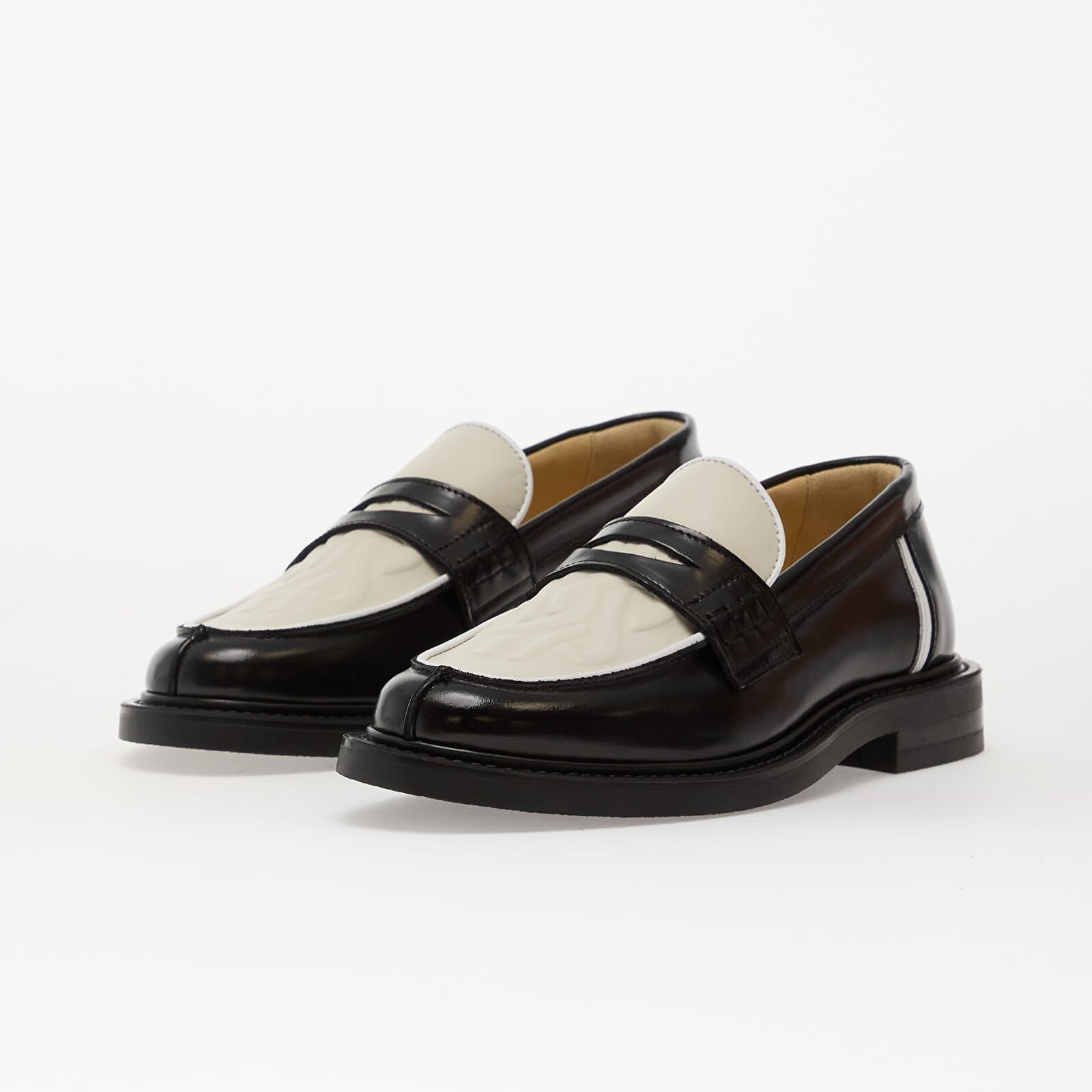 Filling Pieces Обувки Loafer Gowtu Solid Off White