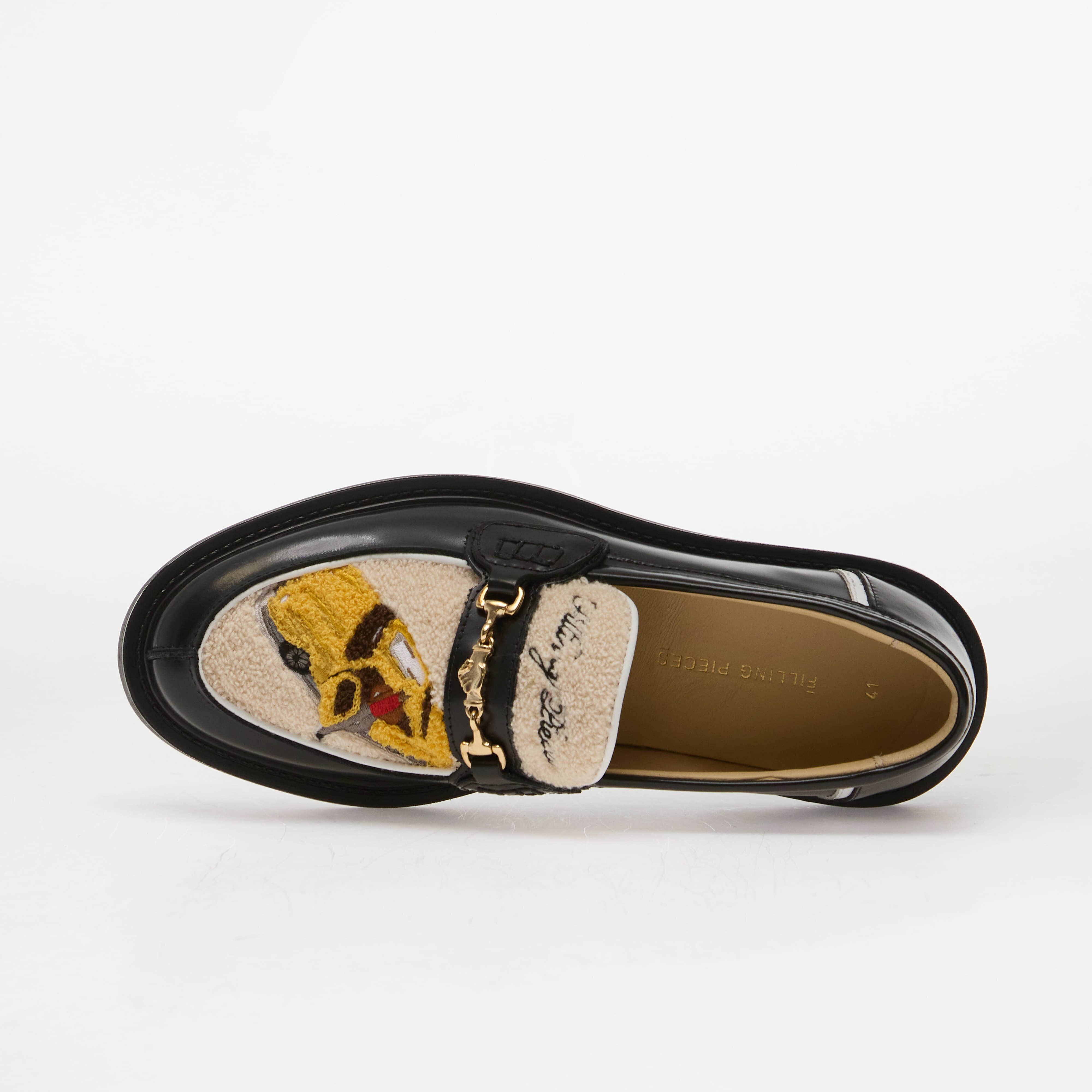 Filling Pieces Обувки Loafer Yellow Cab Black
