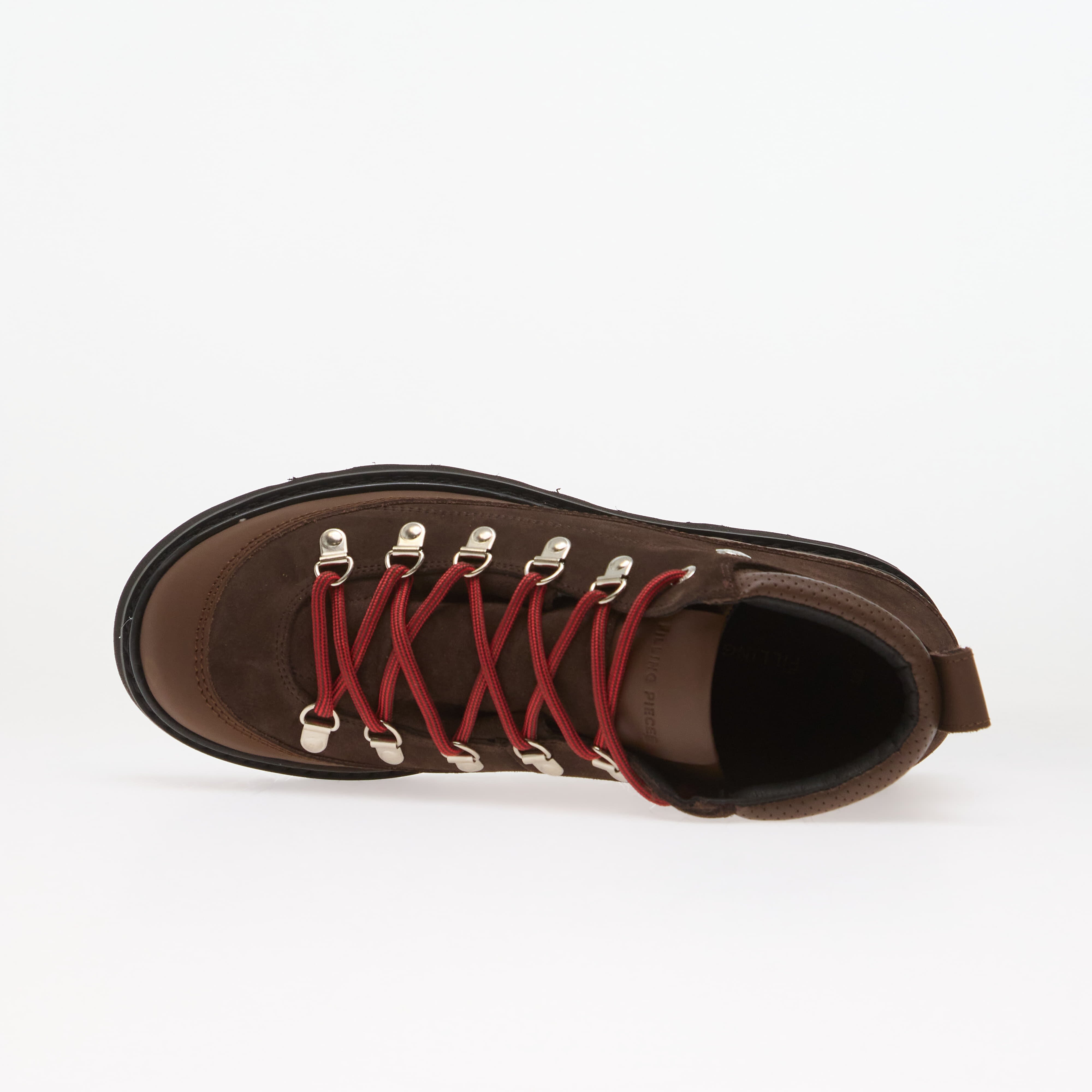 Filling Pieces Сникърси Glacier Boot Suede Chocolate