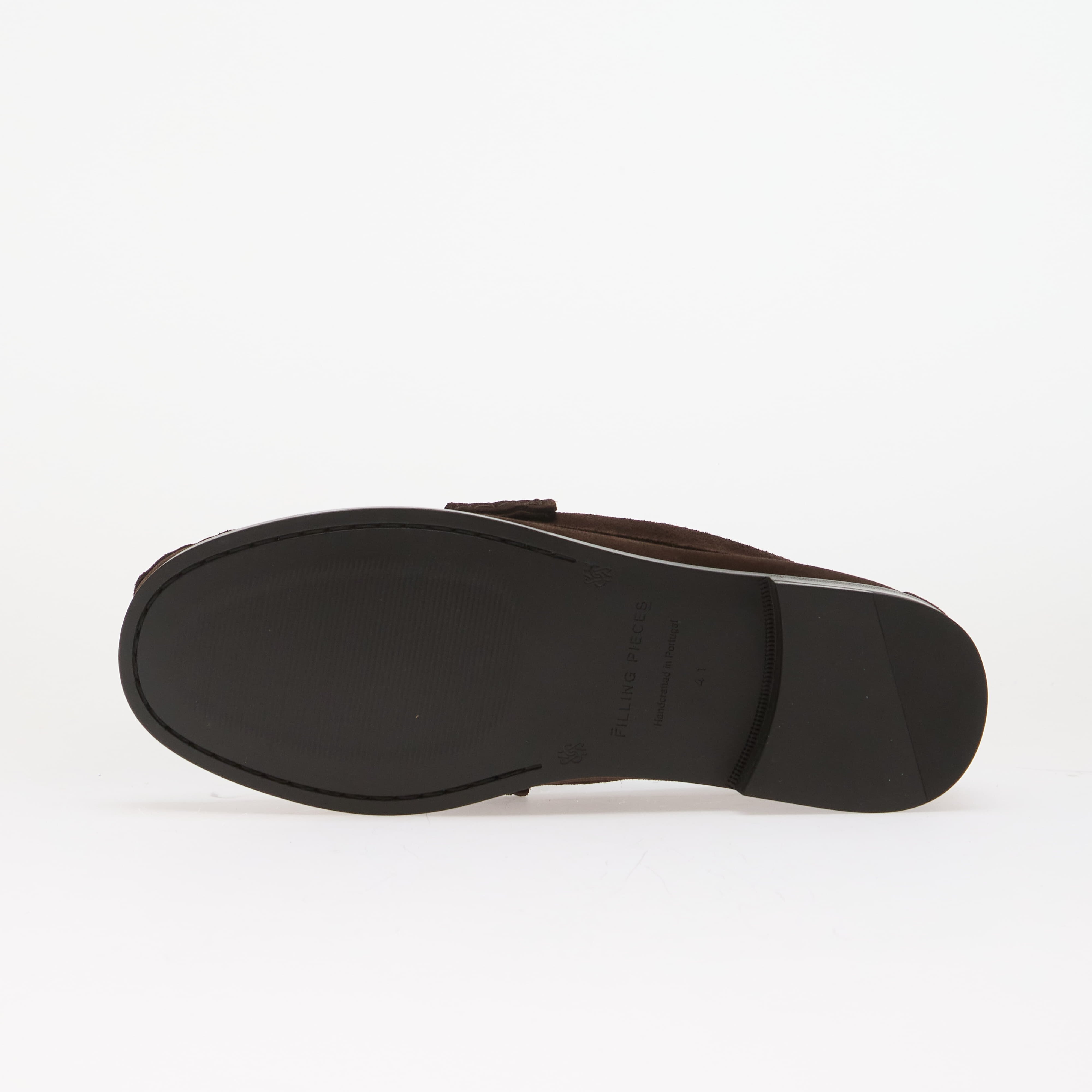 Filling Pieces Сникърси Lux Loafer Suede Chocolate