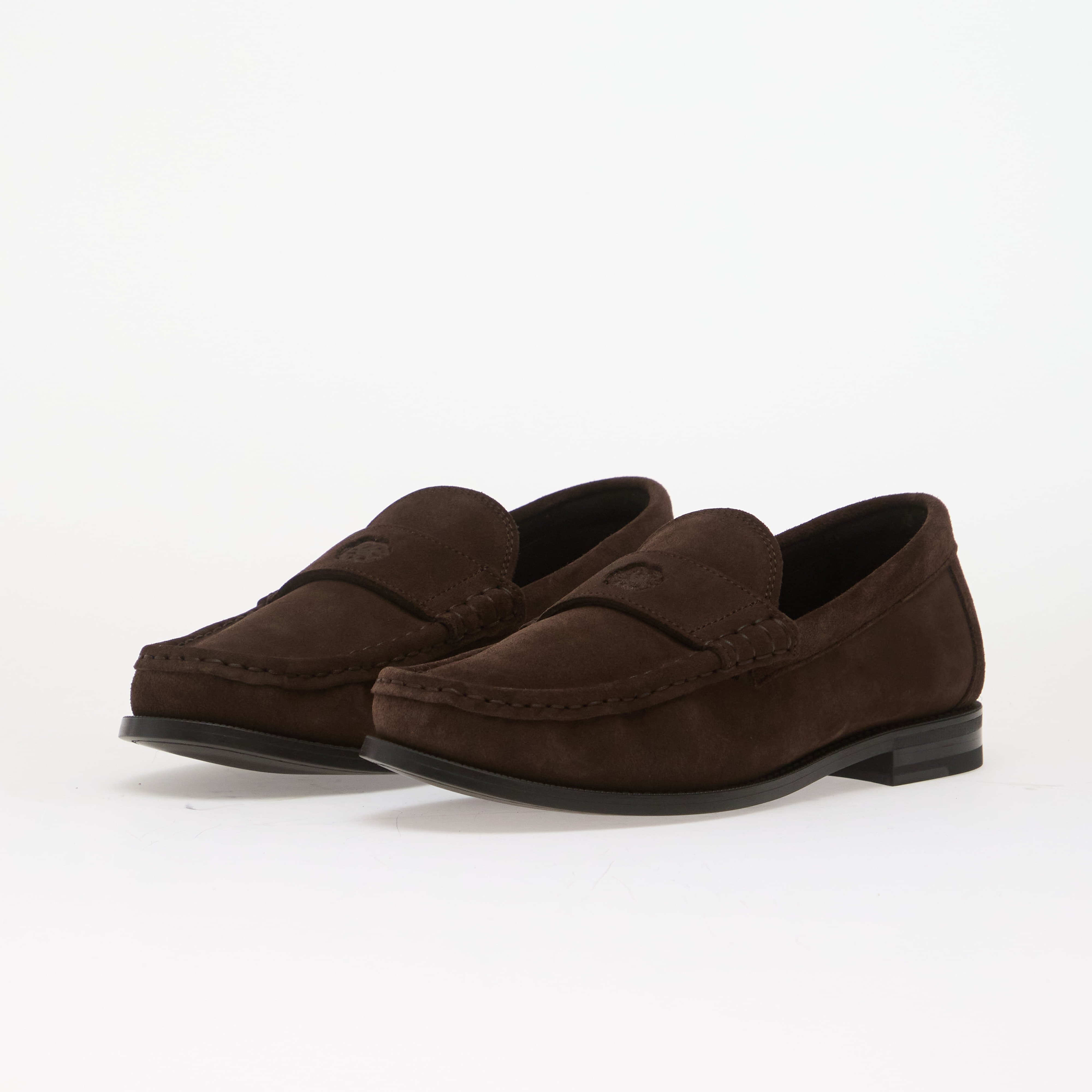 Filling Pieces Сникърси Lux Loafer Suede Chocolate