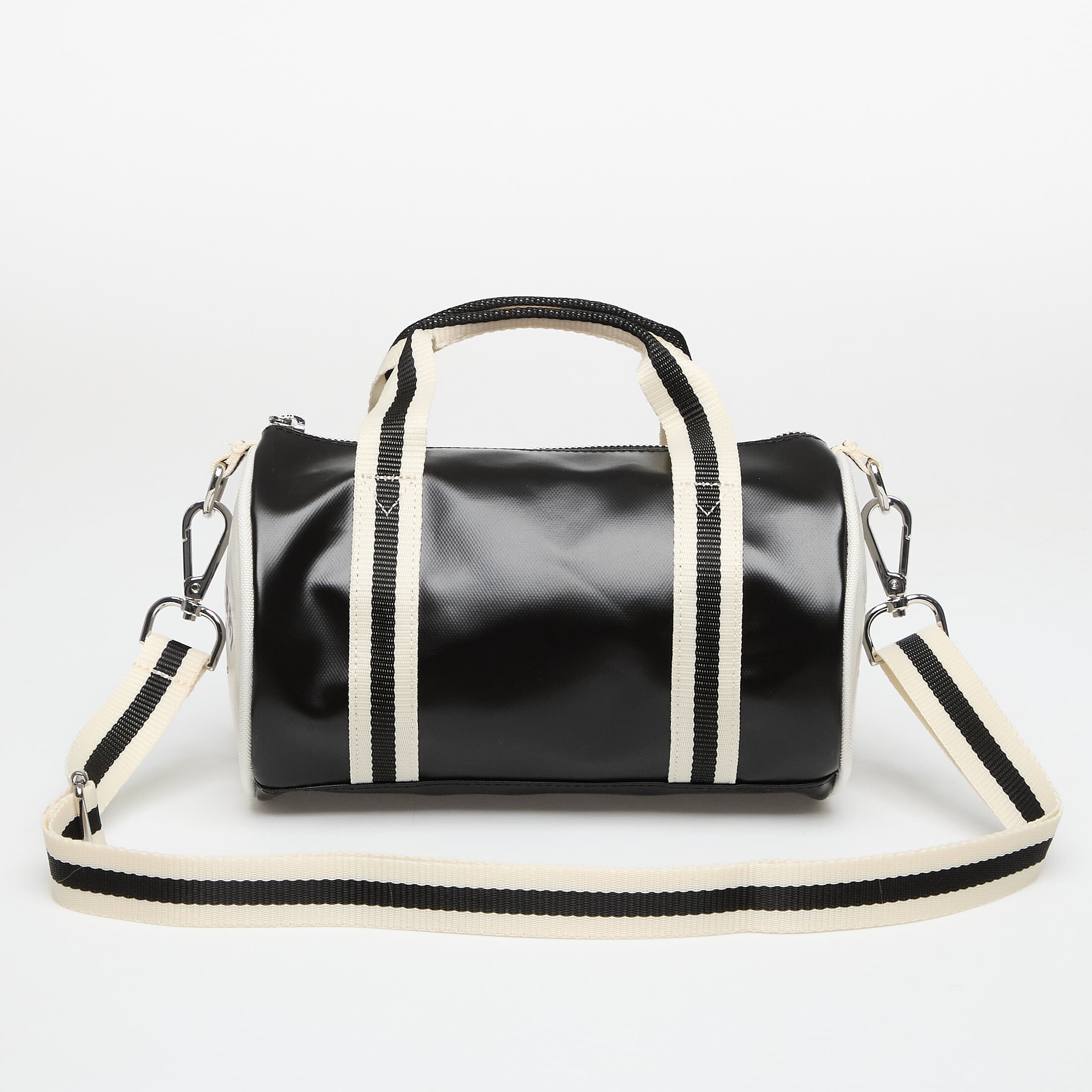 FRED PERRY Чанта Classic Mini Barrel Bag Black/ Ecru
