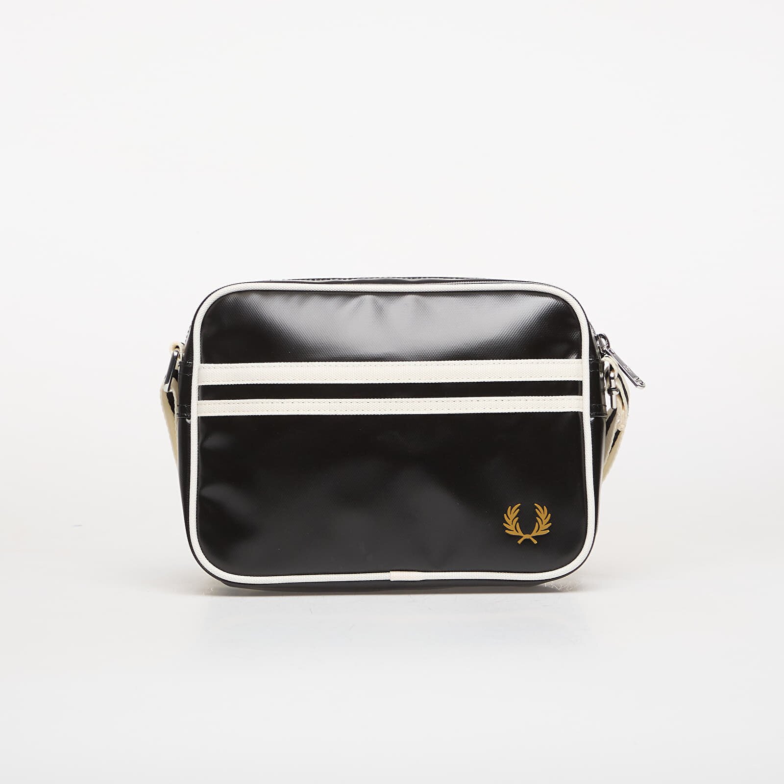 FRED PERRY Чанта Classic Mini Shoudler Bag Black/ Ecru