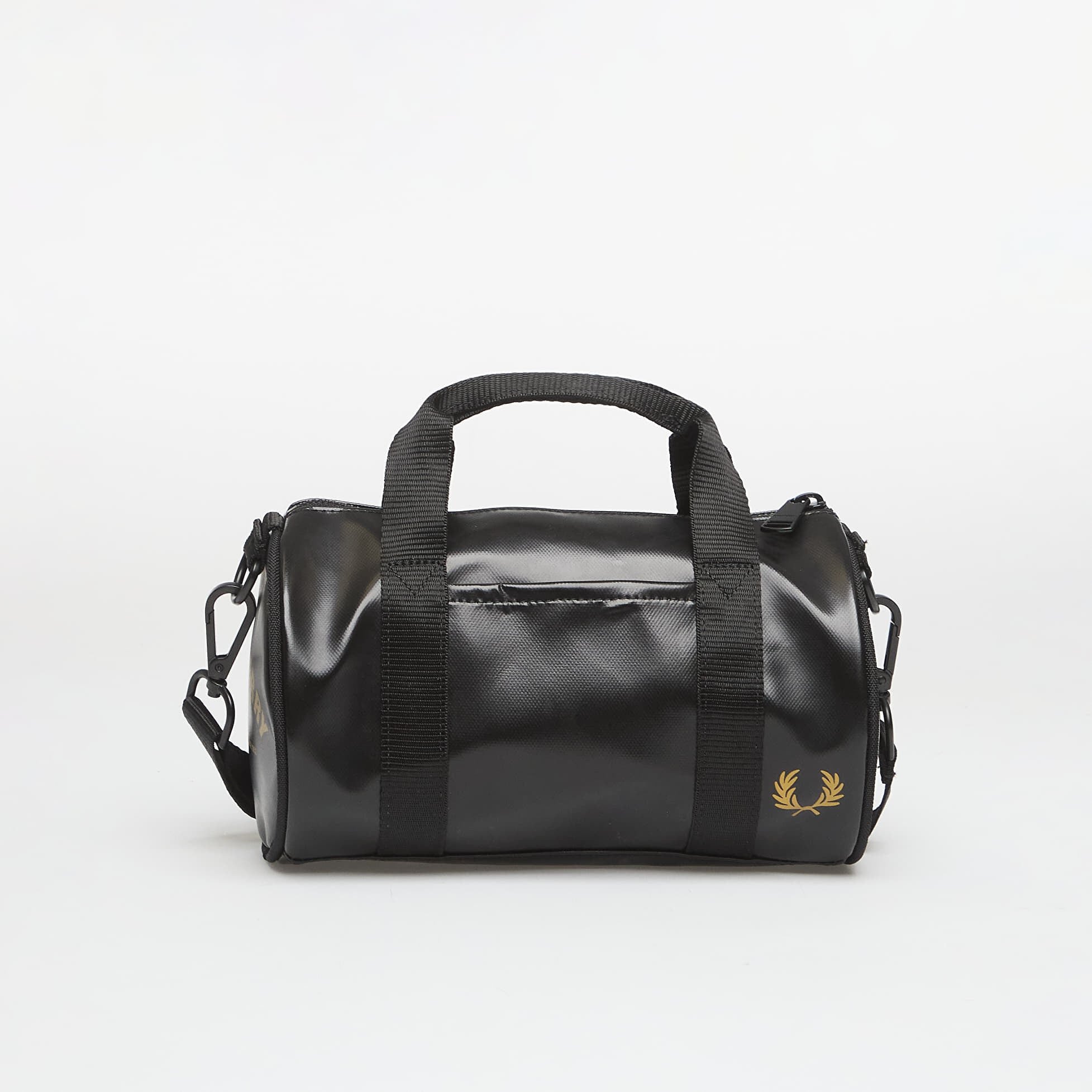 FRED PERRY Чанта Tonal Classic Mini Barrel Bag Black