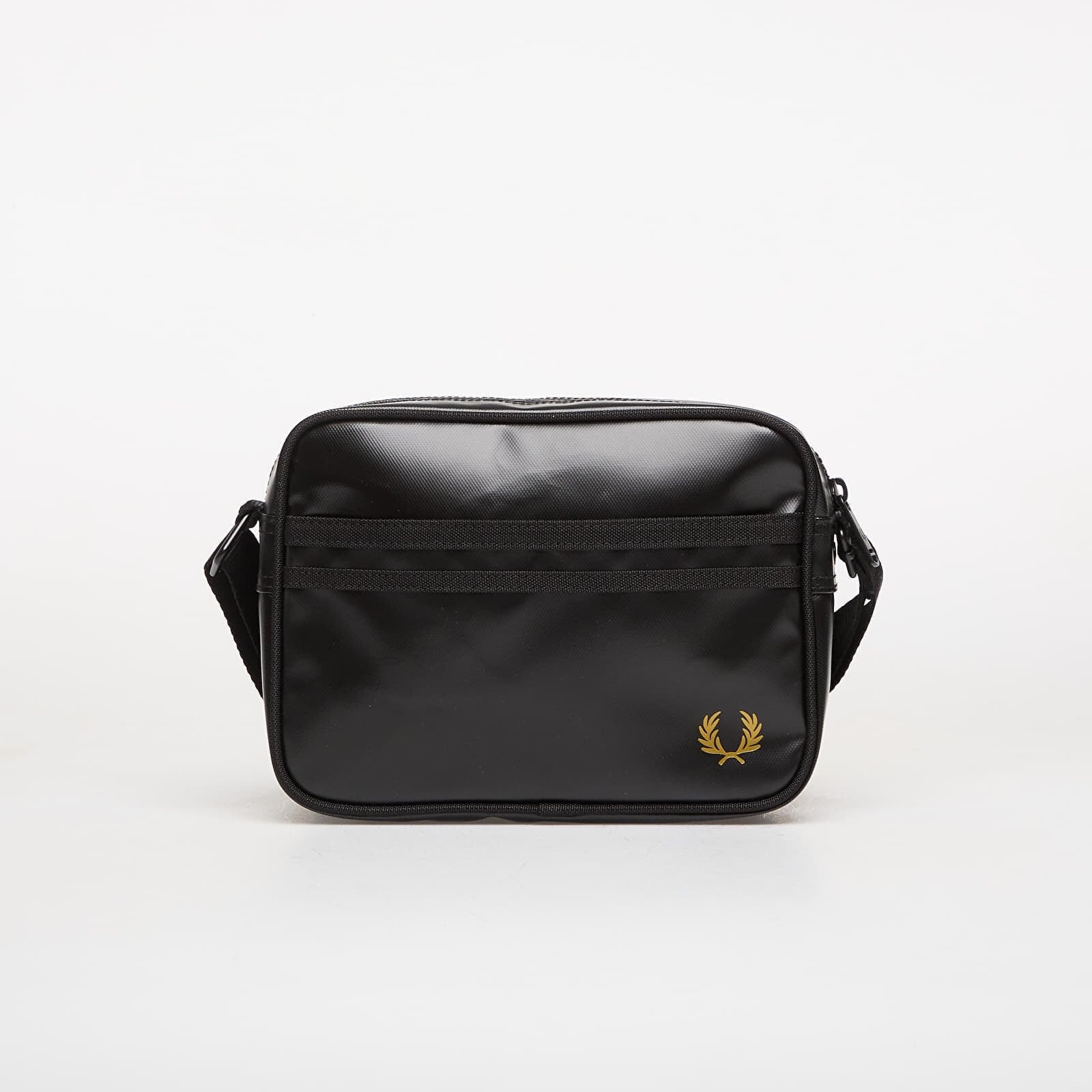 FRED PERRY Чанта Tonal Classic Mini Shoulderbag Black/ Gold