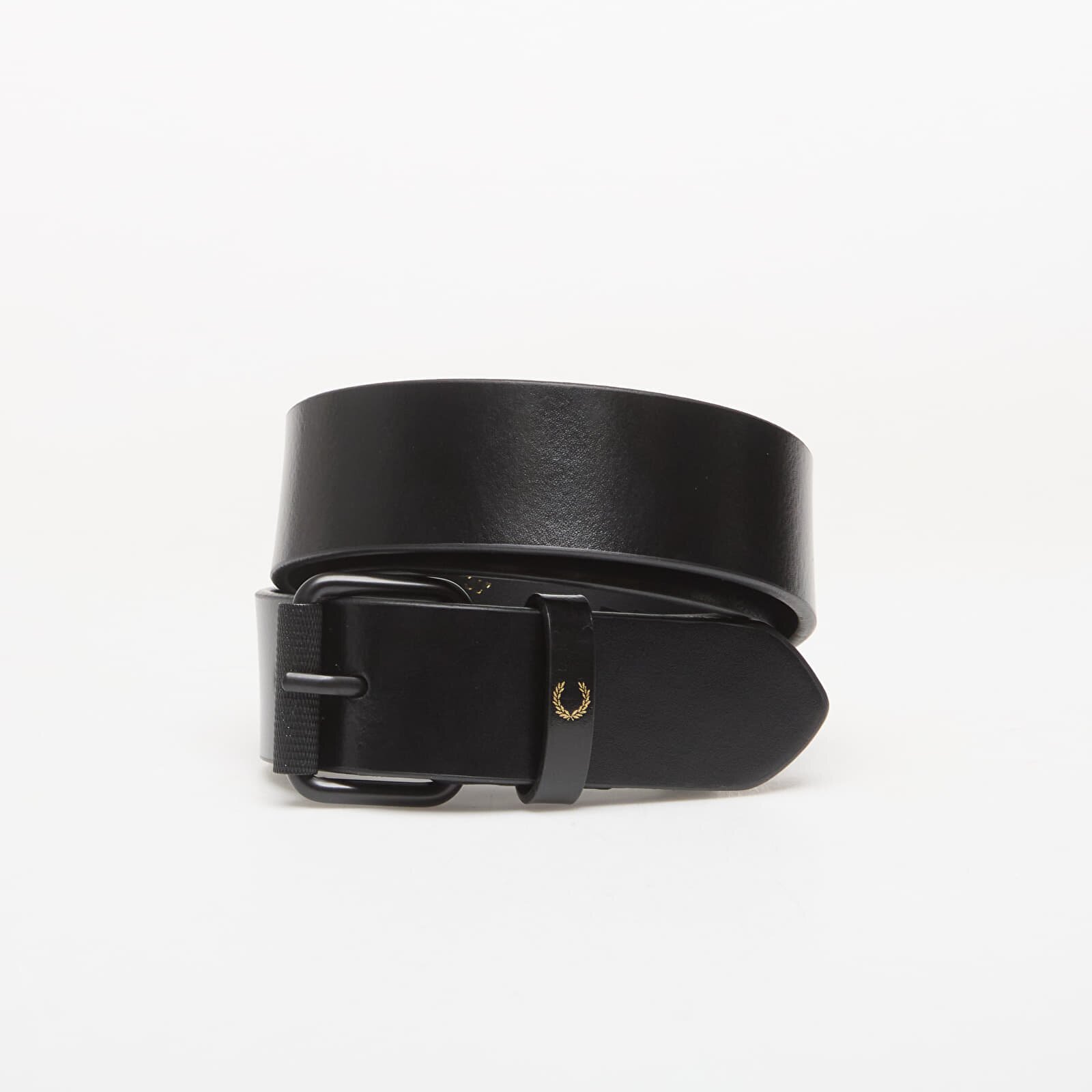 FRED PERRY Колан Classic Leather Belt Black