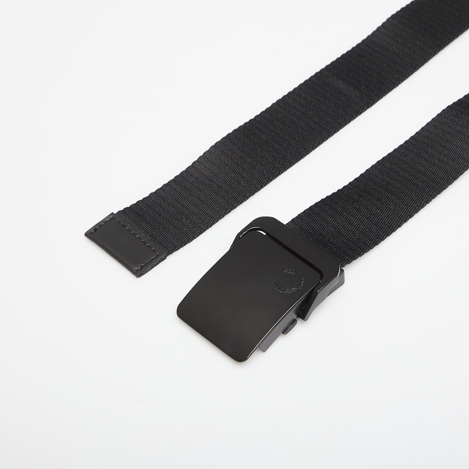FRED PERRY Колан Plain Webbing Belt Black