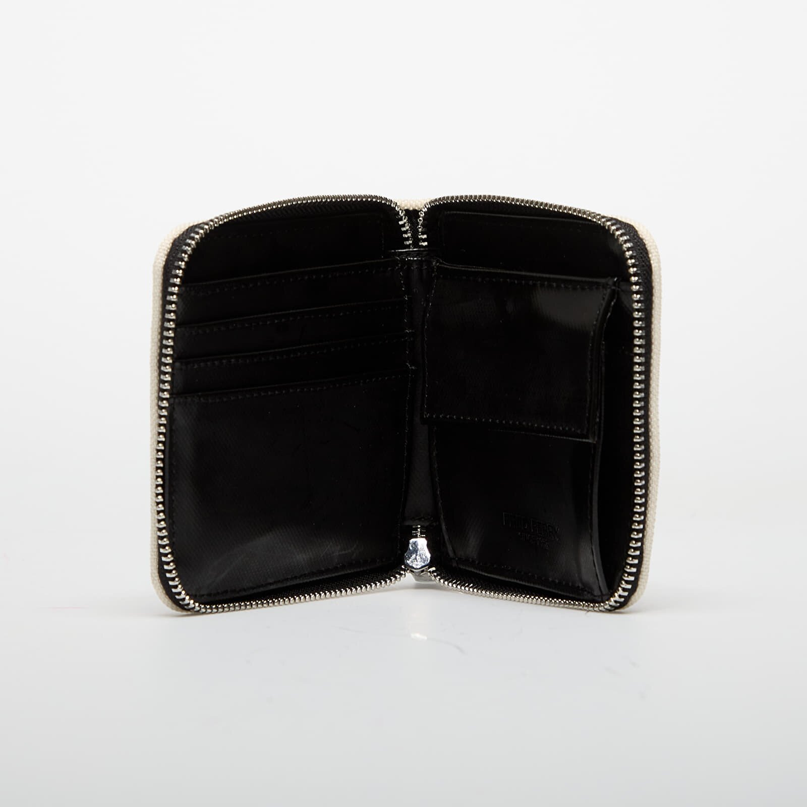 FRED PERRY Портфейл Classic Zip Around Wallet Black/ Ecru