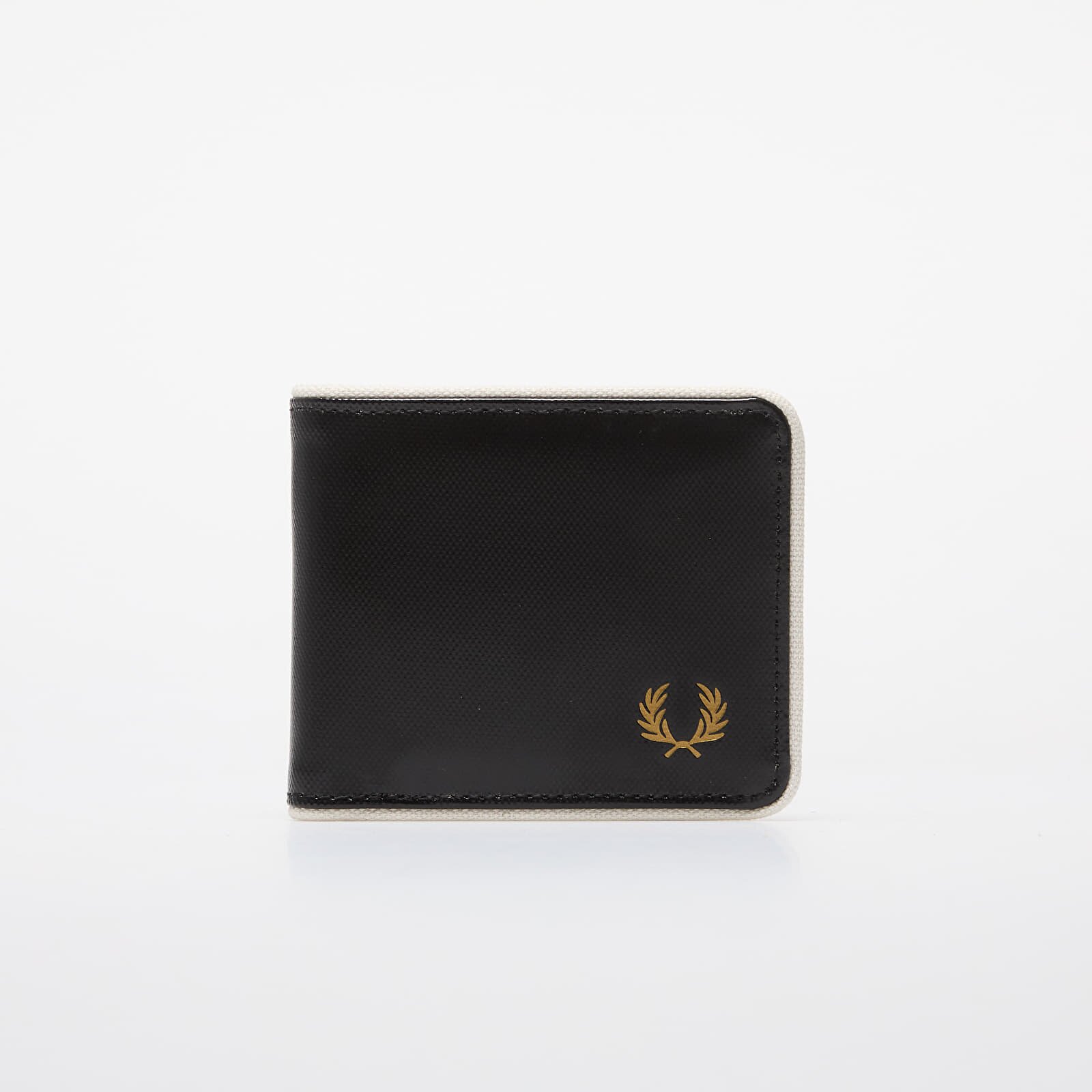 FRED PERRY Портфейл Coated Polyester Billfold Wall Black/ Ecru