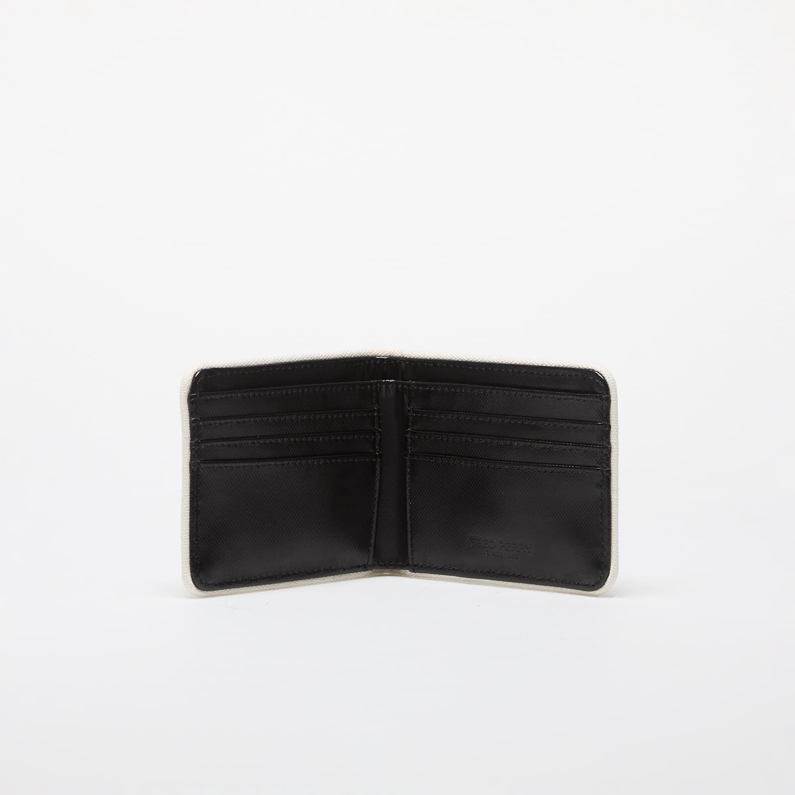 FRED PERRY Портфейл Coated Polyester Billfold Wall Black/ Ecru