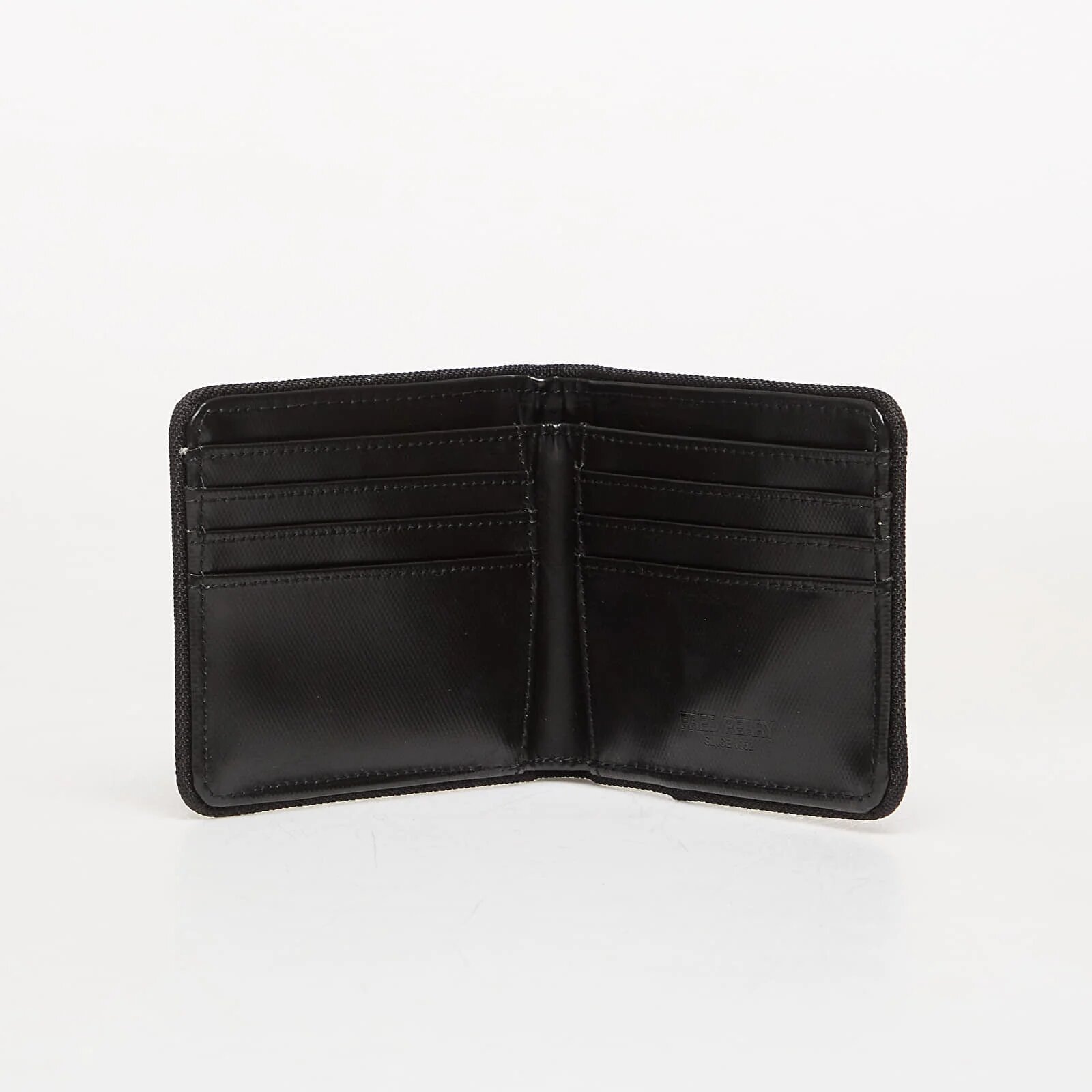 FRED PERRY Портфейл Tonal Coated Polyester Billfol Black/ Gold