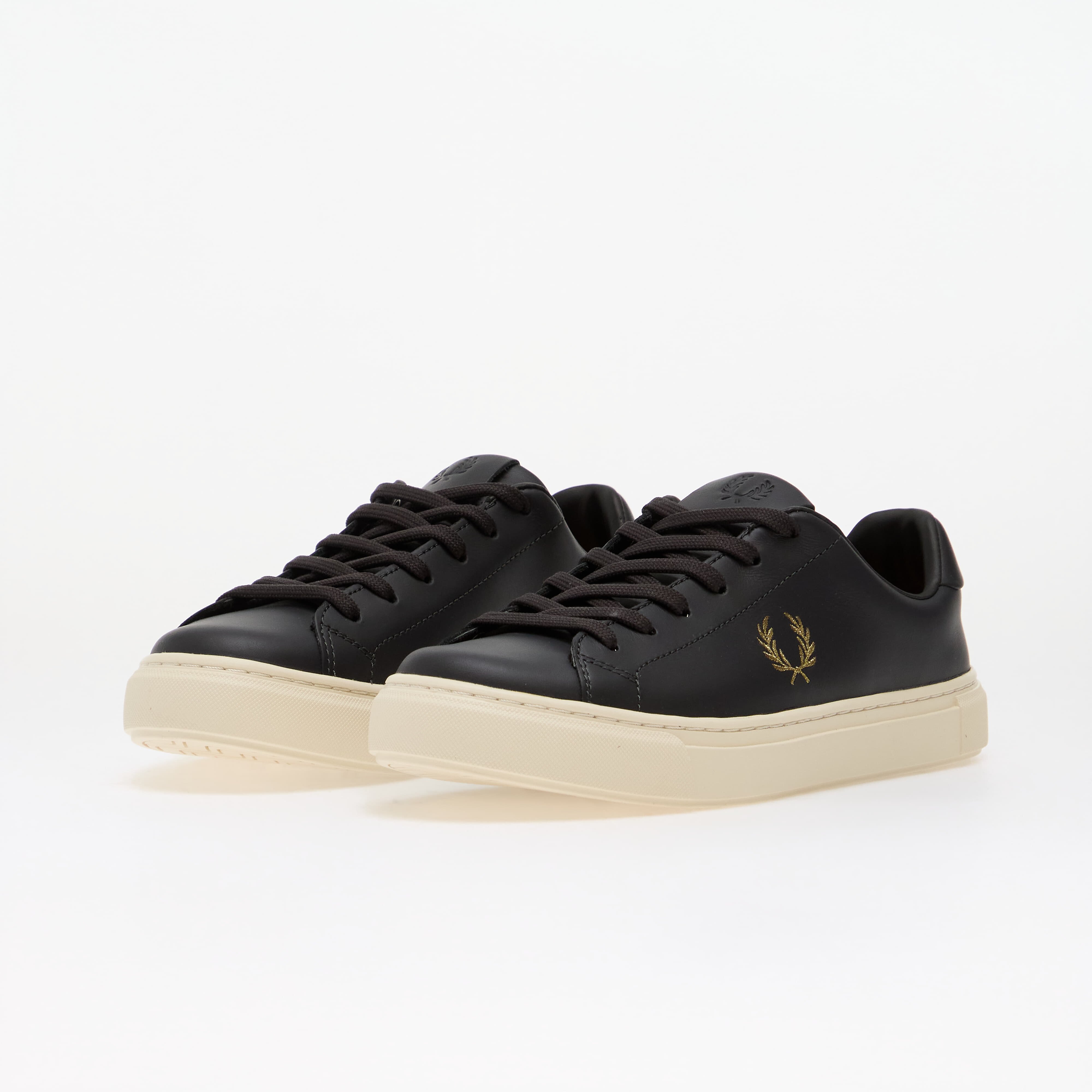 FRED PERRY Сникърси B71 Leather Anchor Grey