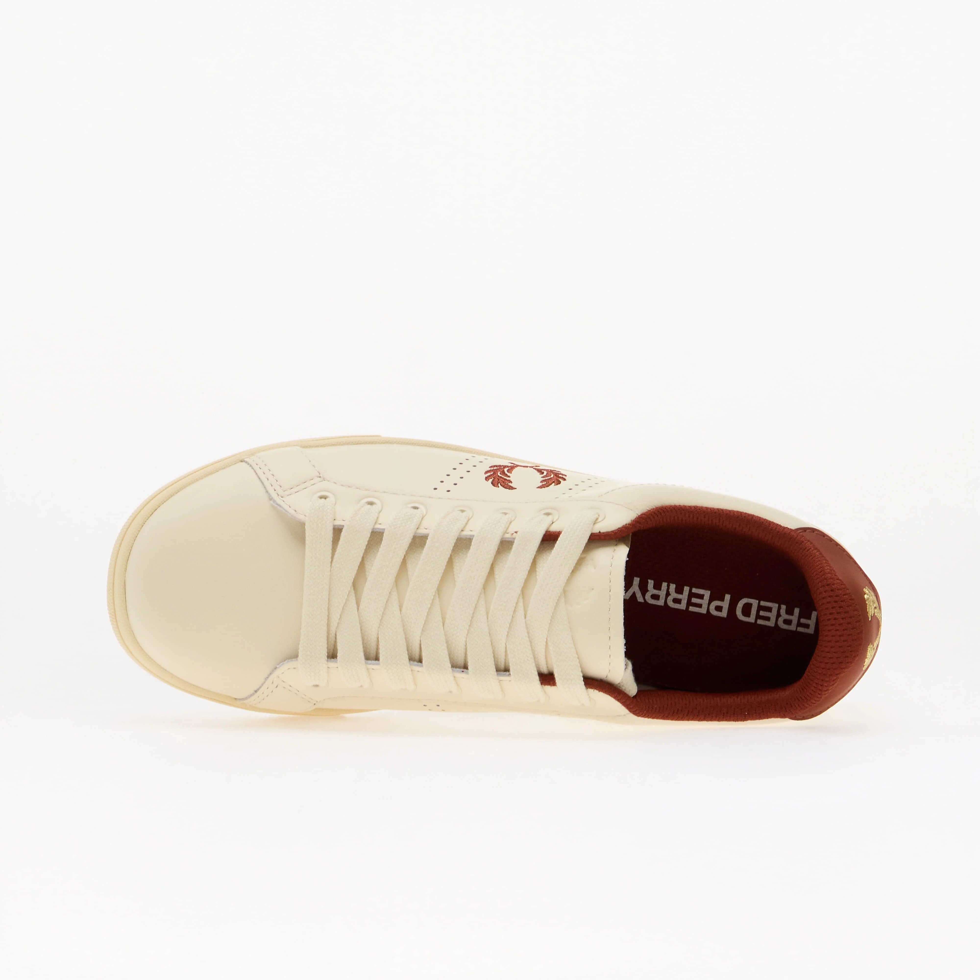 FRED PERRY Сникърси B721 Leather Ecru
