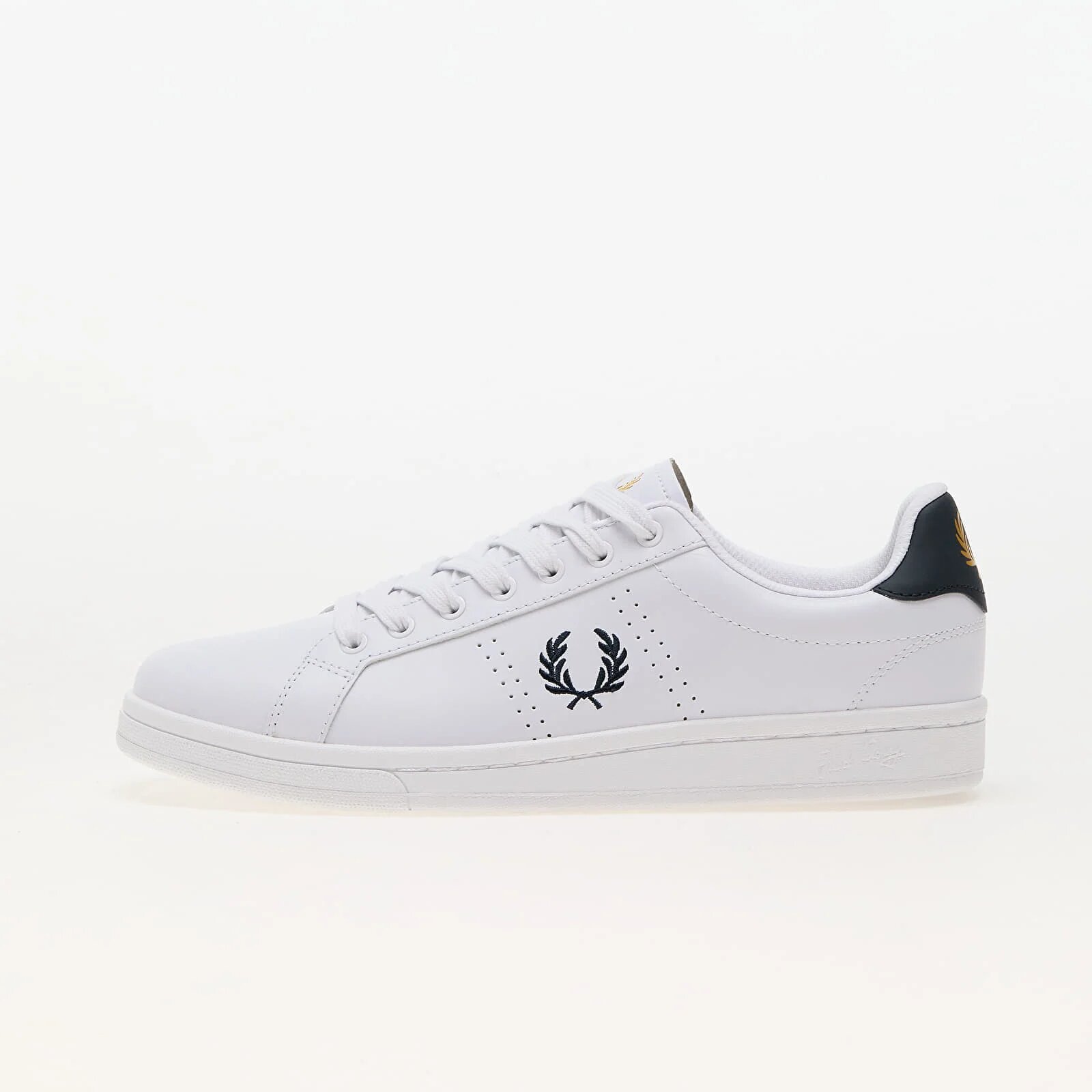 FRED PERRY Сникърси B721 Leather White/ Navy