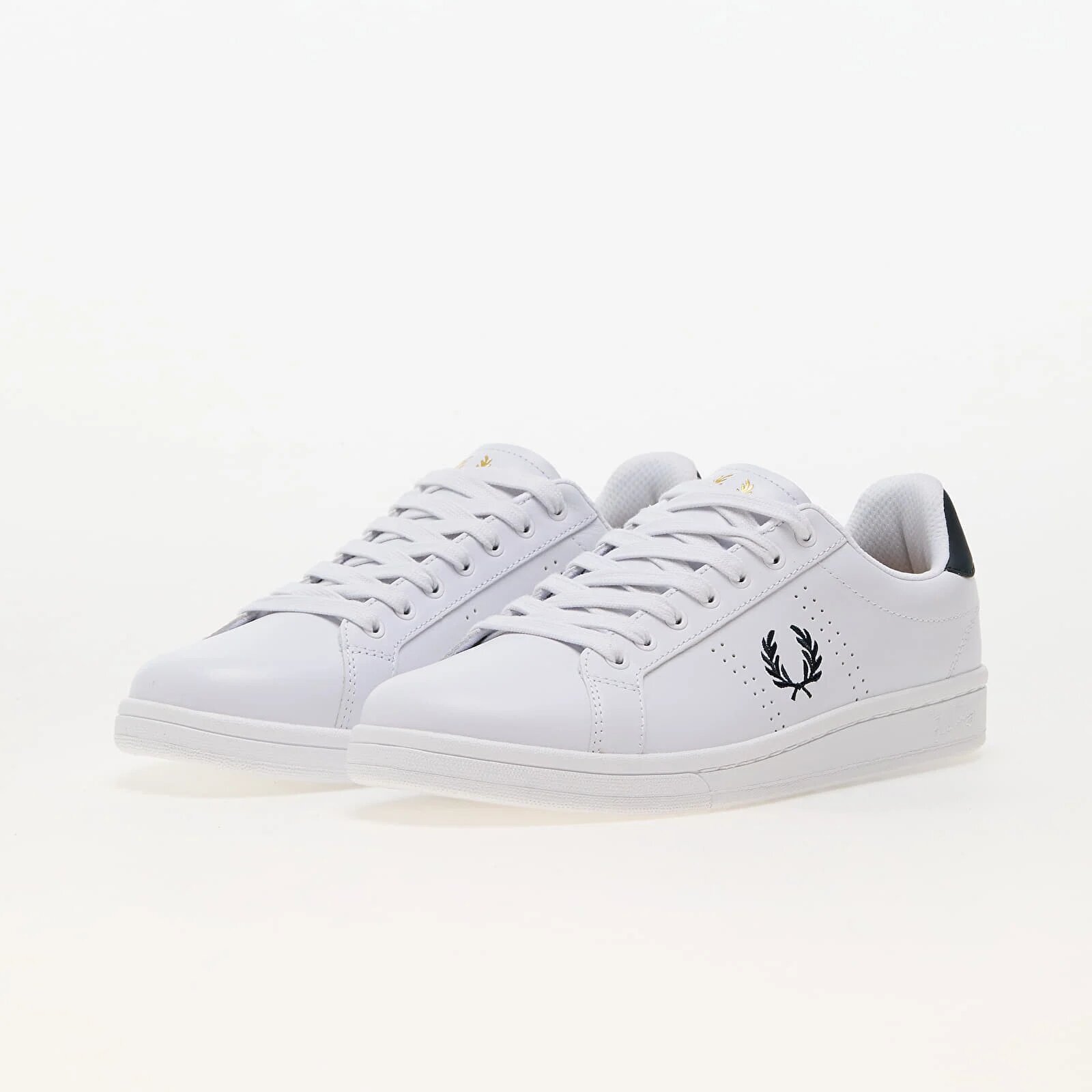 FRED PERRY Сникърси B721 Leather White/ Navy