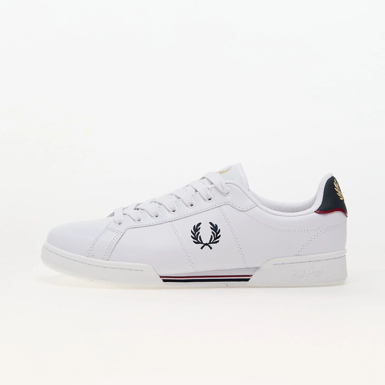 FRED PERRY Сникърси B722 Leather White/ Navy
