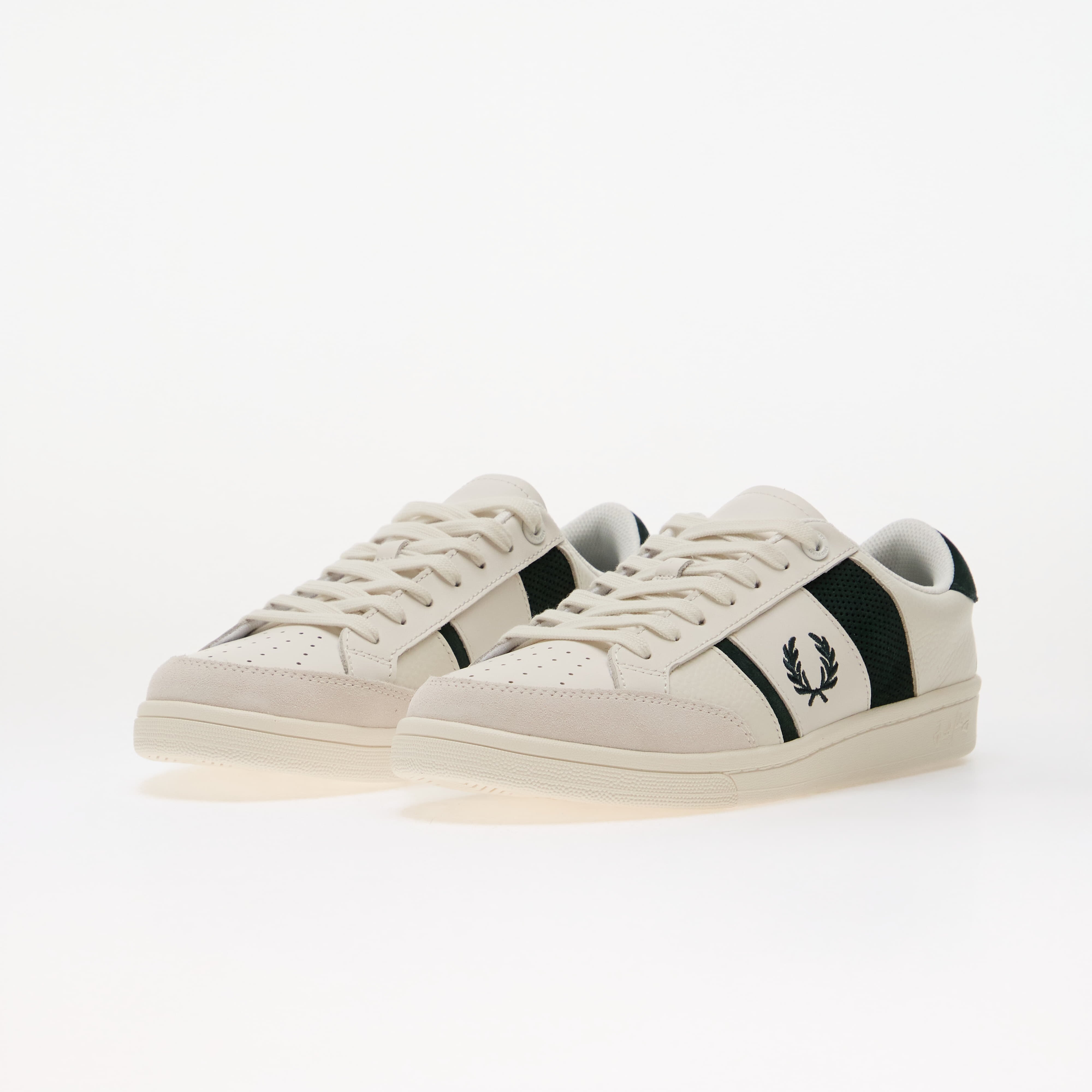 FRED PERRY Сникърси B725 Leather/ Suede Black