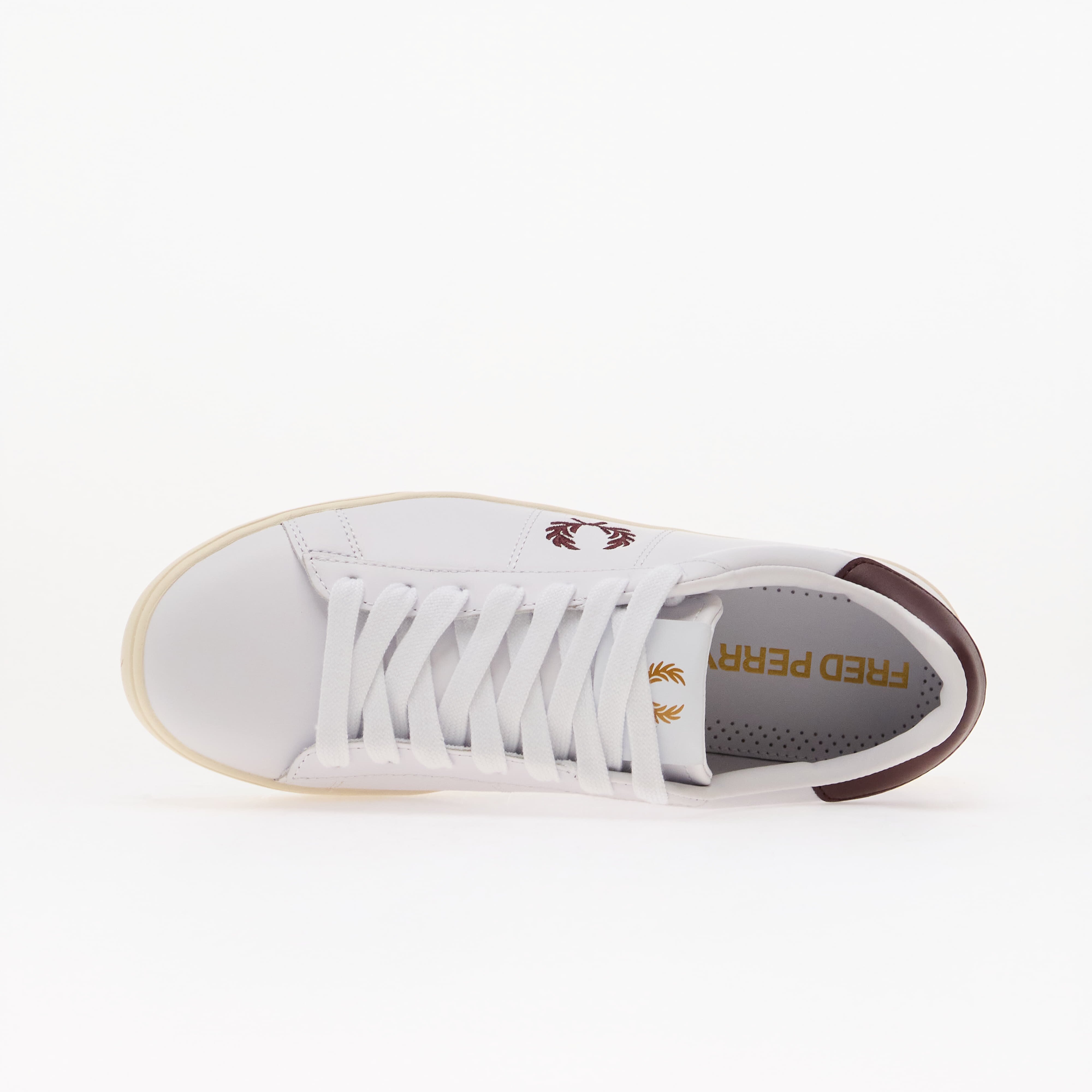 FRED PERRY Сникърси Spencer Leather White