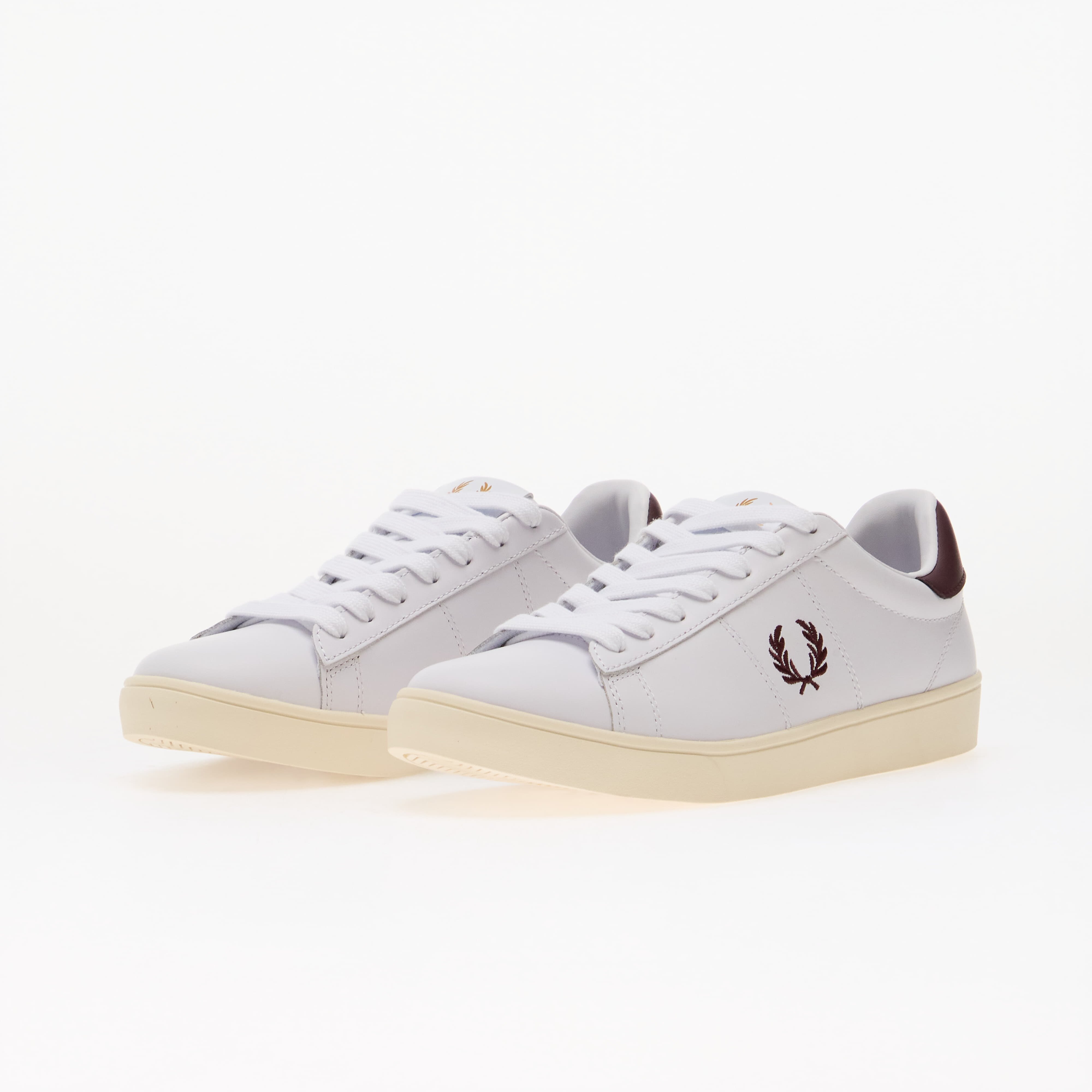 FRED PERRY Сникърси Spencer Leather White