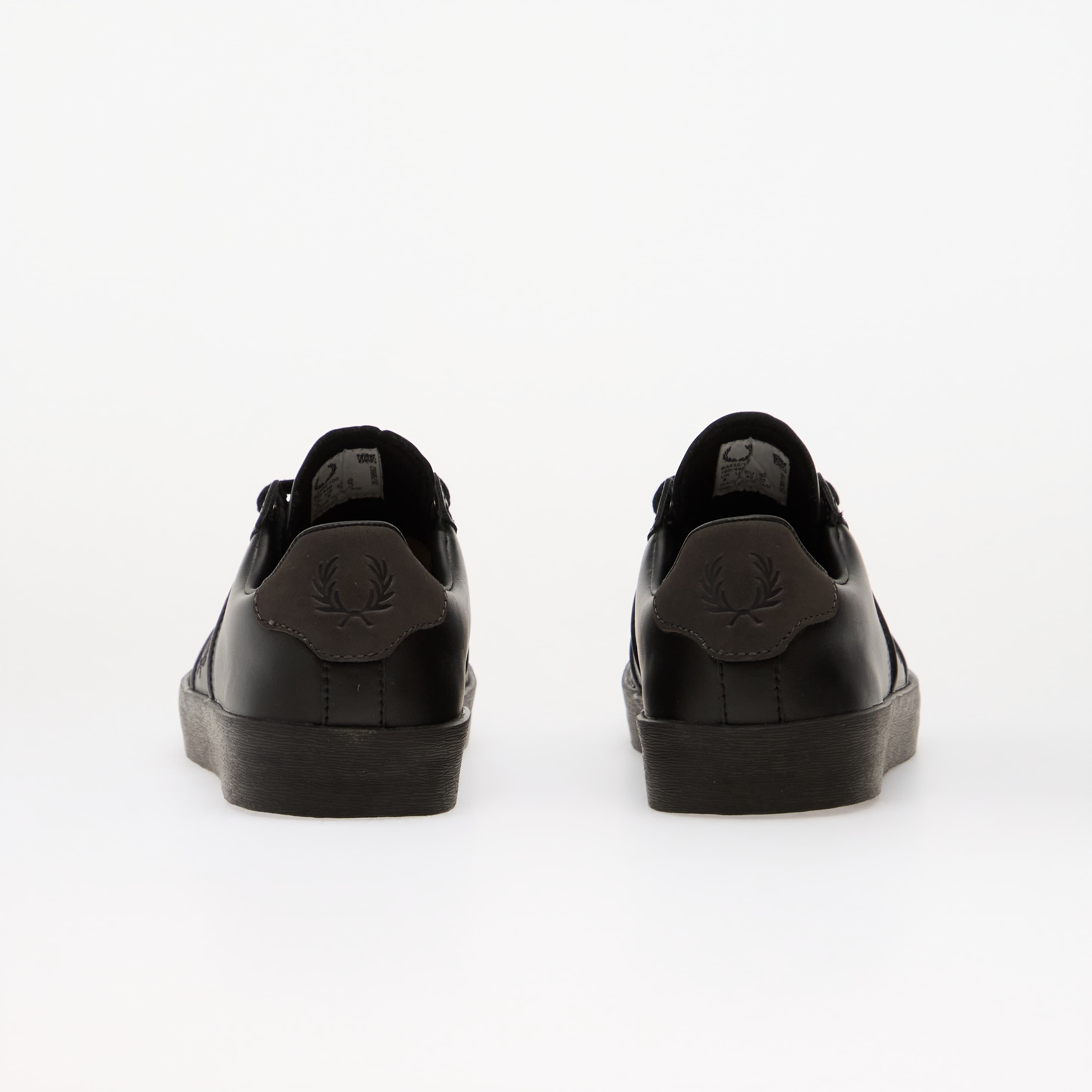 FRED PERRY Сникърси Topspin Leather Black