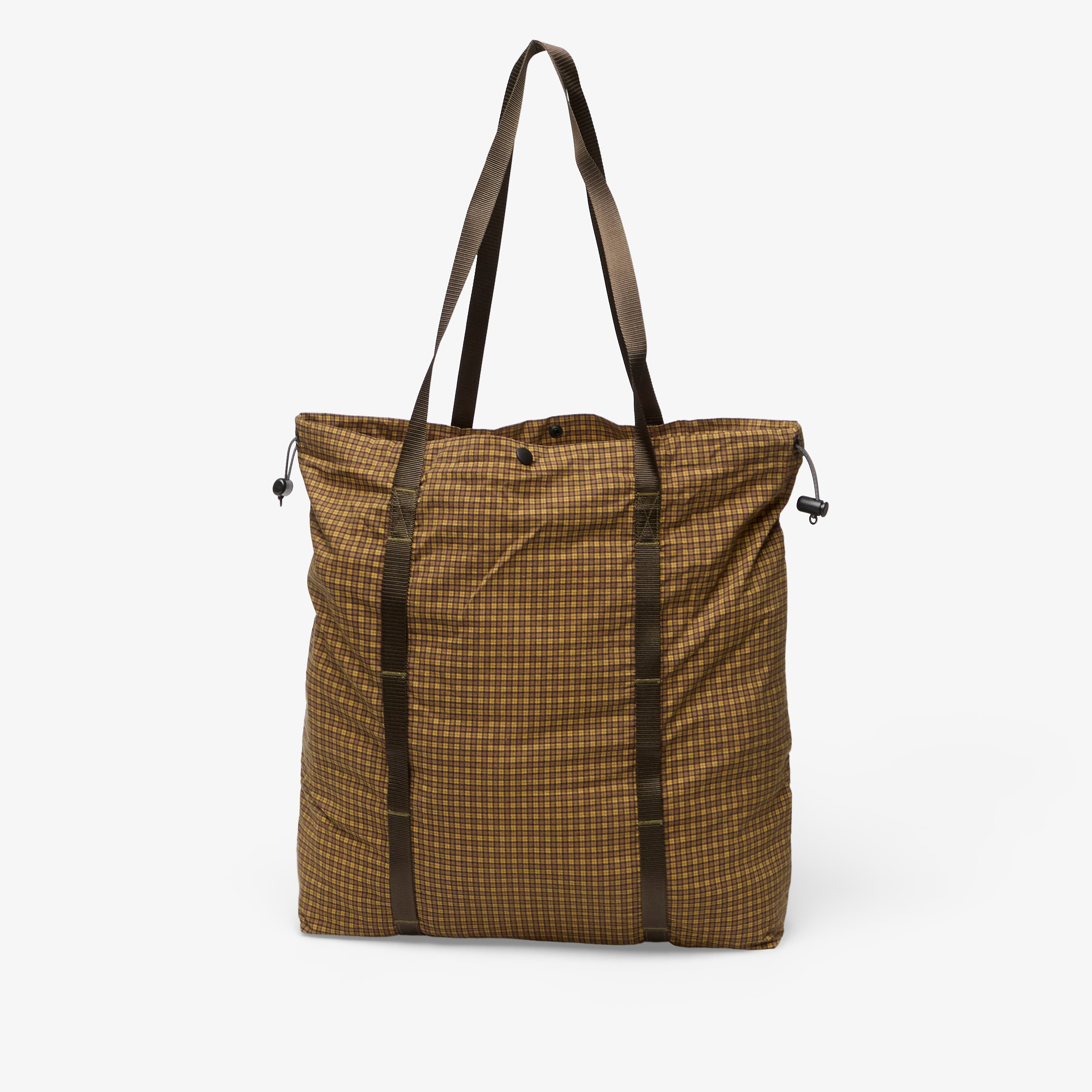 Gramicci Чанта Utility Tote Bag Brown Check