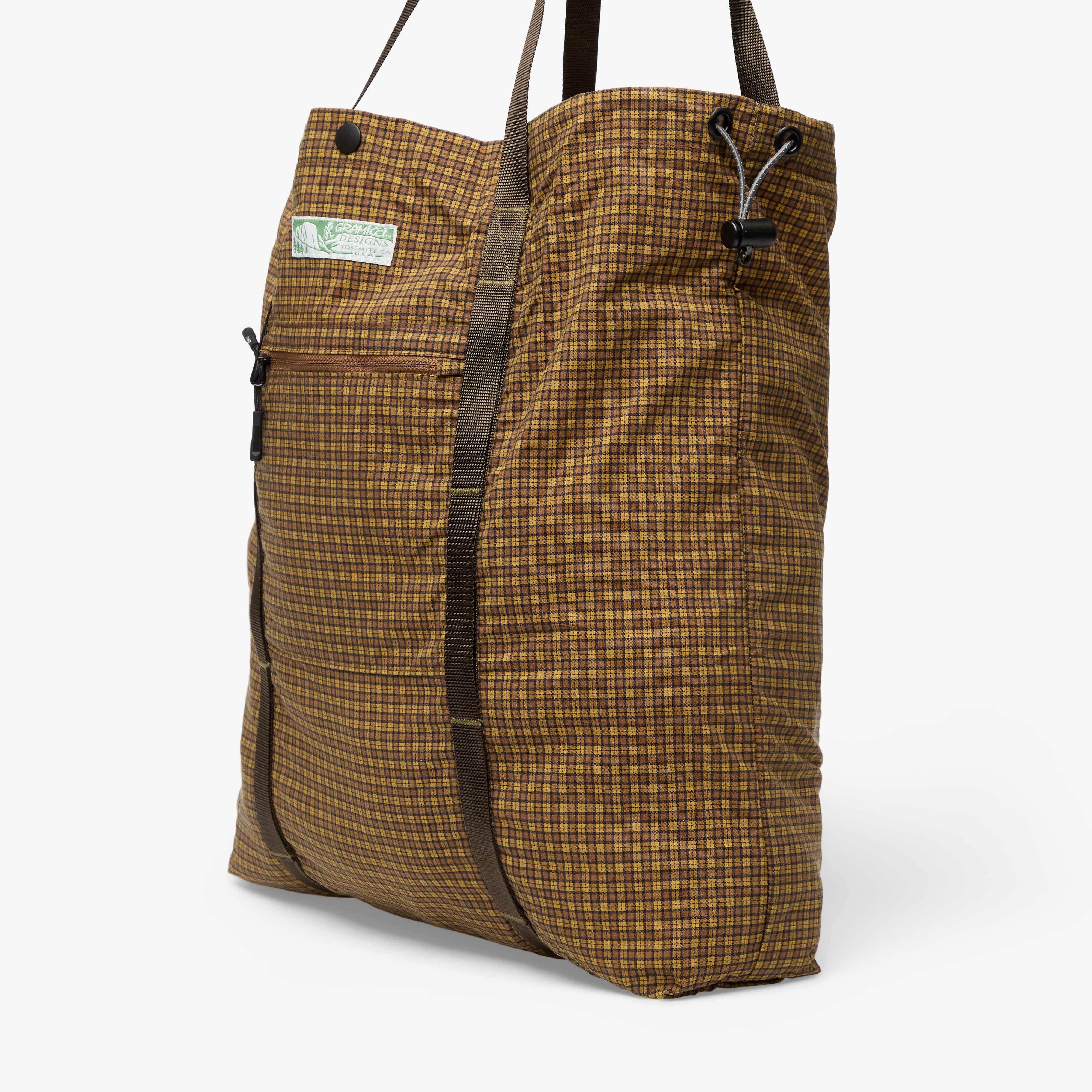 Gramicci Чанта Utility Tote Bag Brown Check