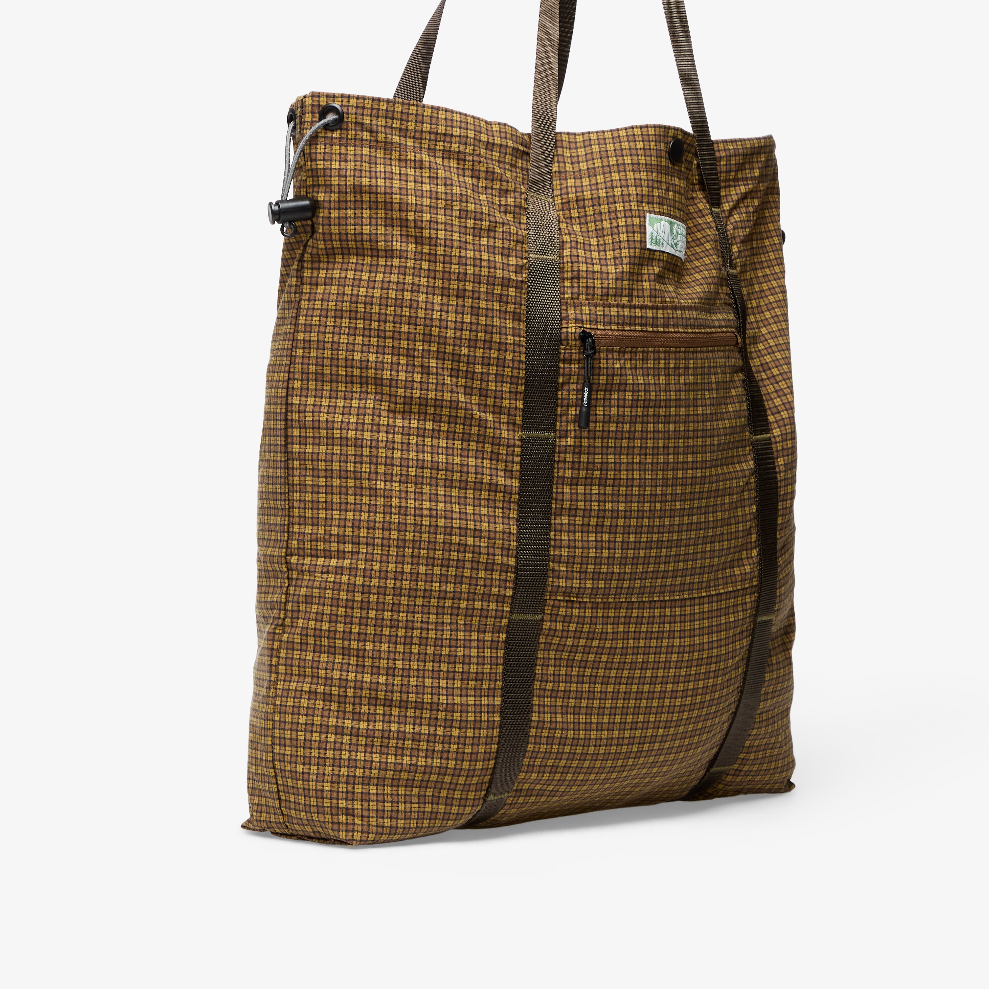 Gramicci Чанта Utility Tote Bag Brown Check