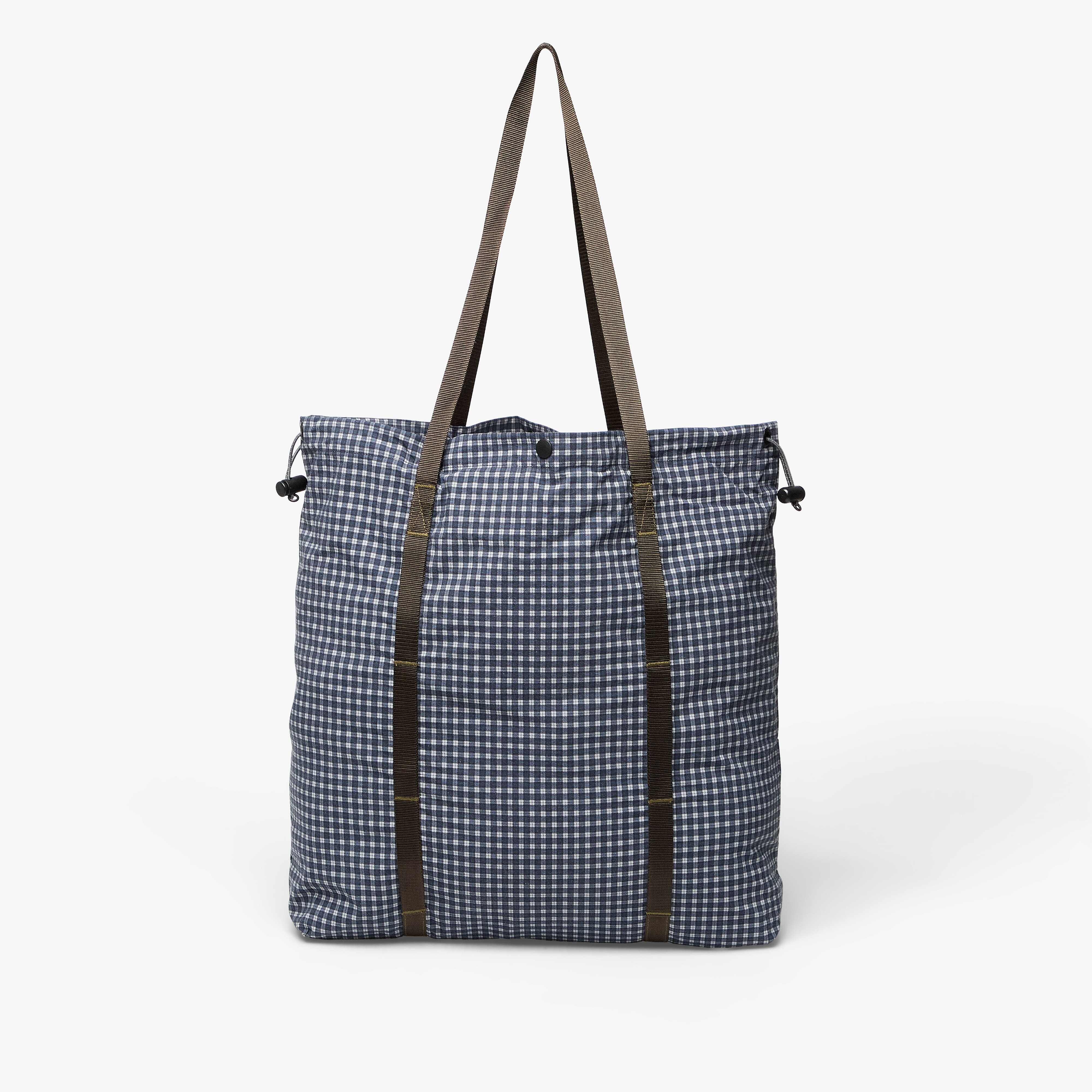 Gramicci Чанта Utility Tote Bag Navy Check