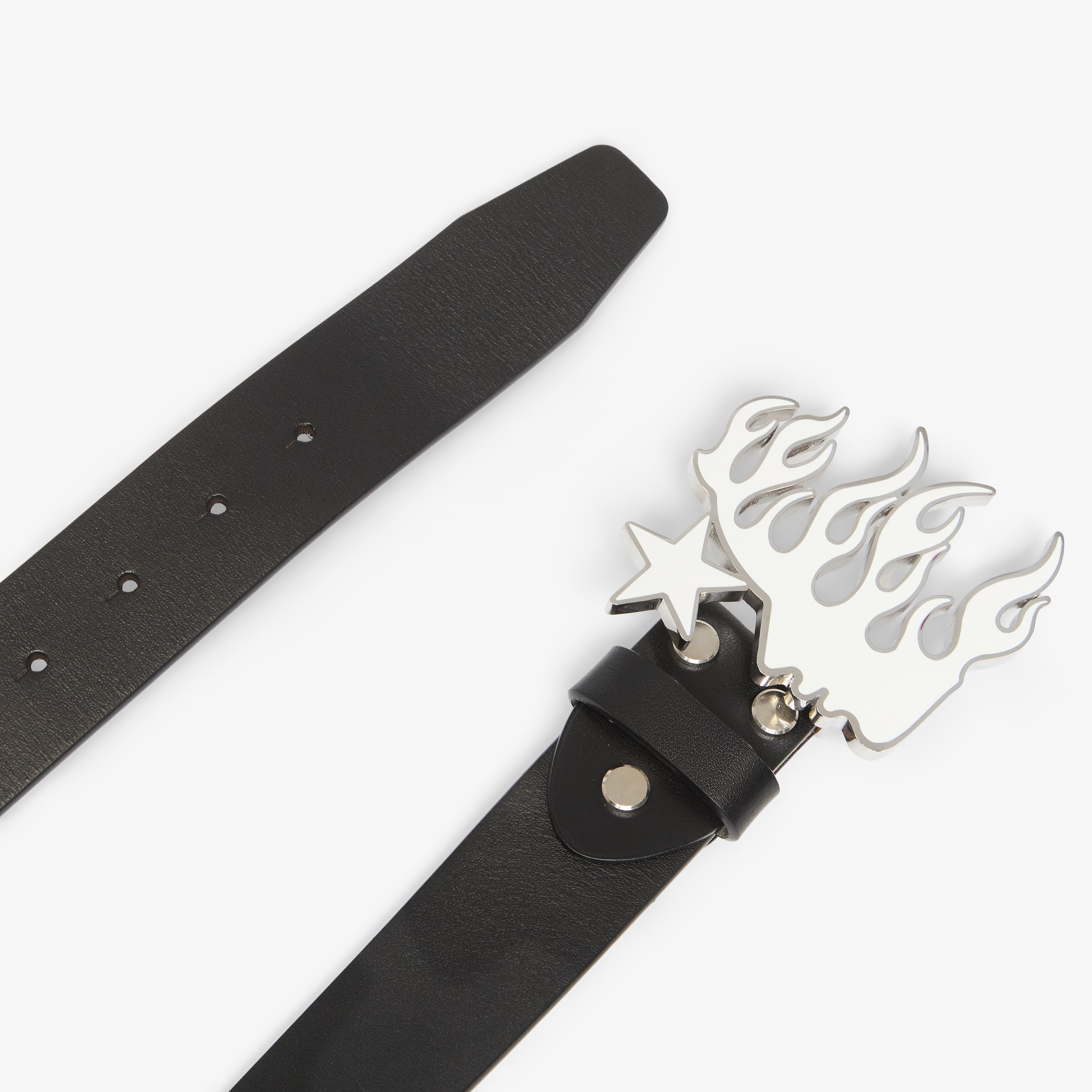HELLSTAR Колан Flame Girl Logo Belt Black