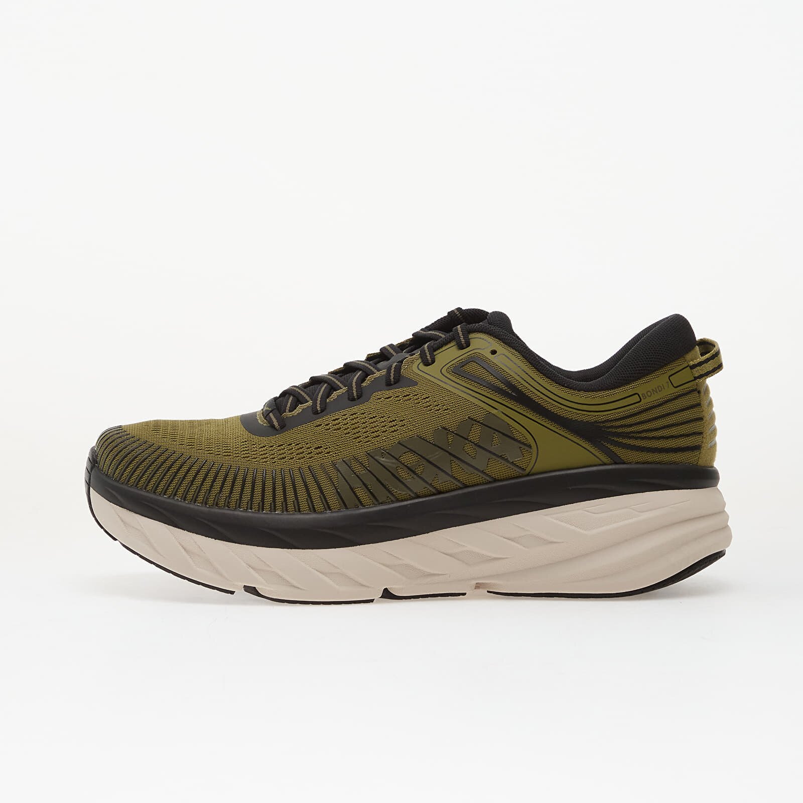 HOKA® Сникърси M Bondi 7 Wild Rye/ Black