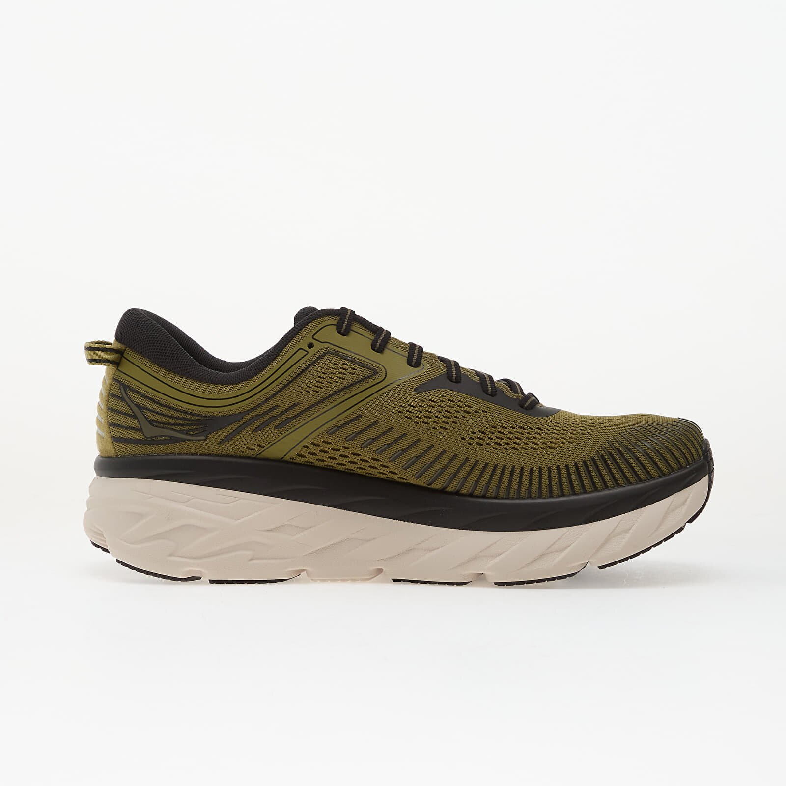 HOKA® Сникърси M Bondi 7 Wild Rye/ Black