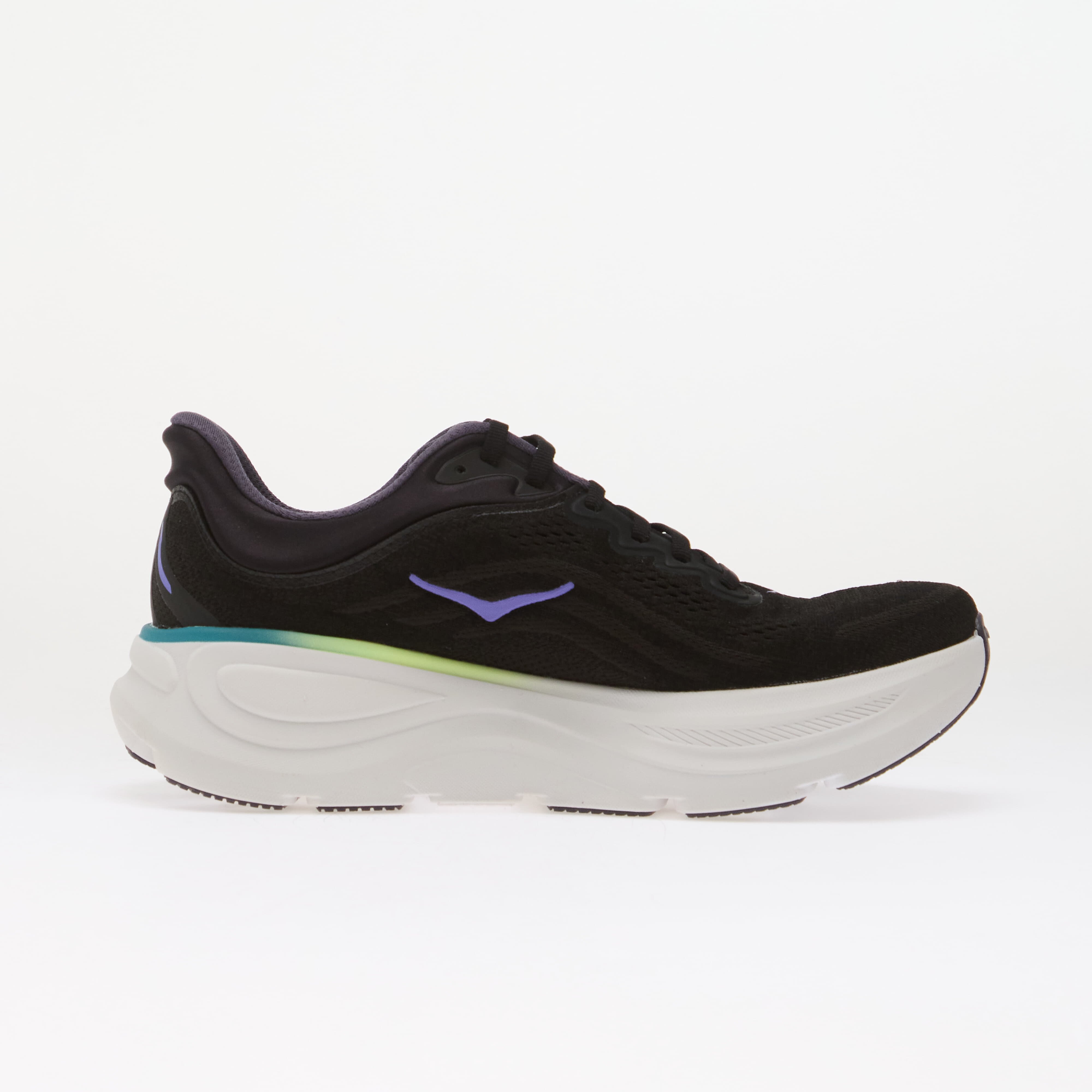 HOKA® Сникърси M Bondi 9 Black/ Neon Yuzu