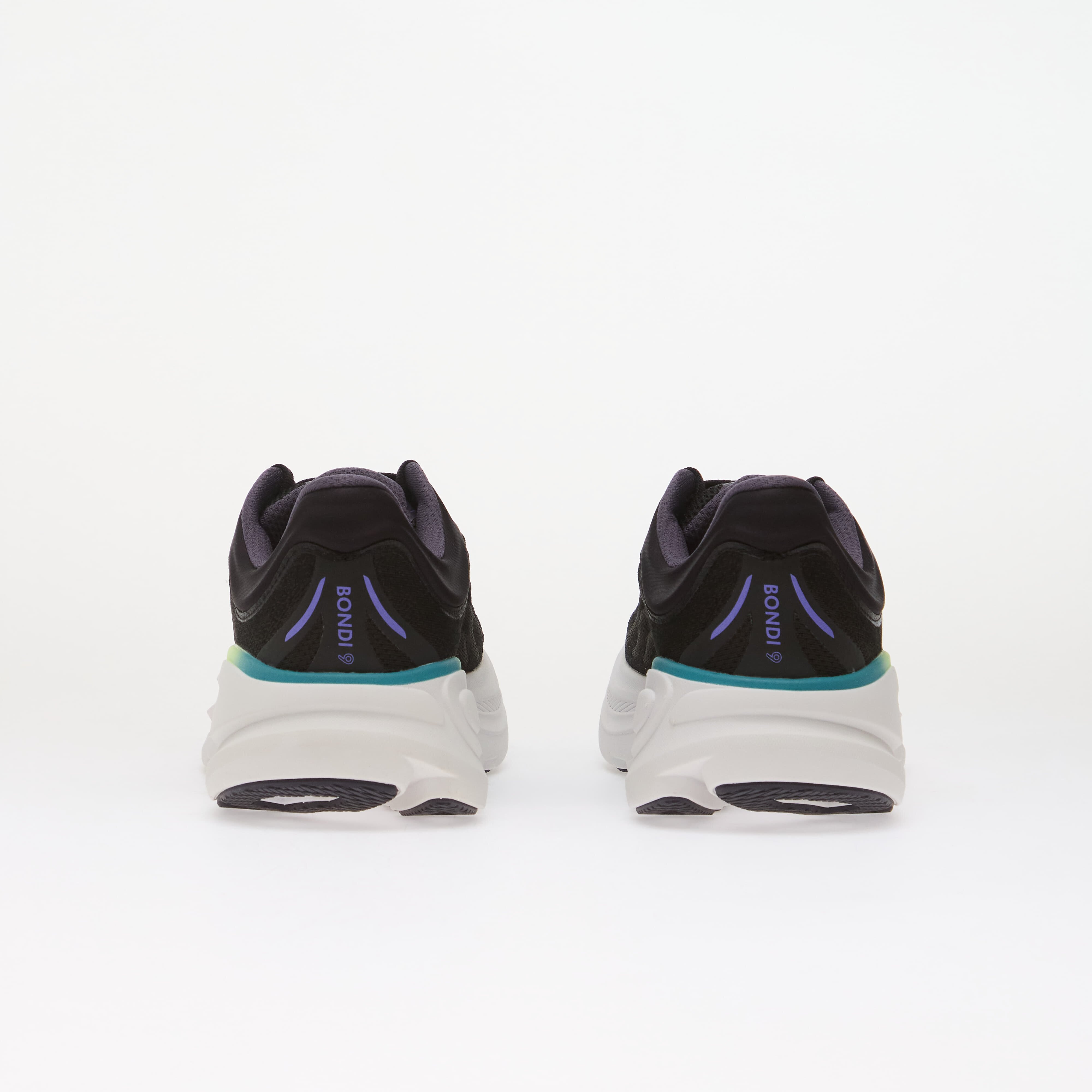HOKA® Сникърси M Bondi 9 Black/ Neon Yuzu