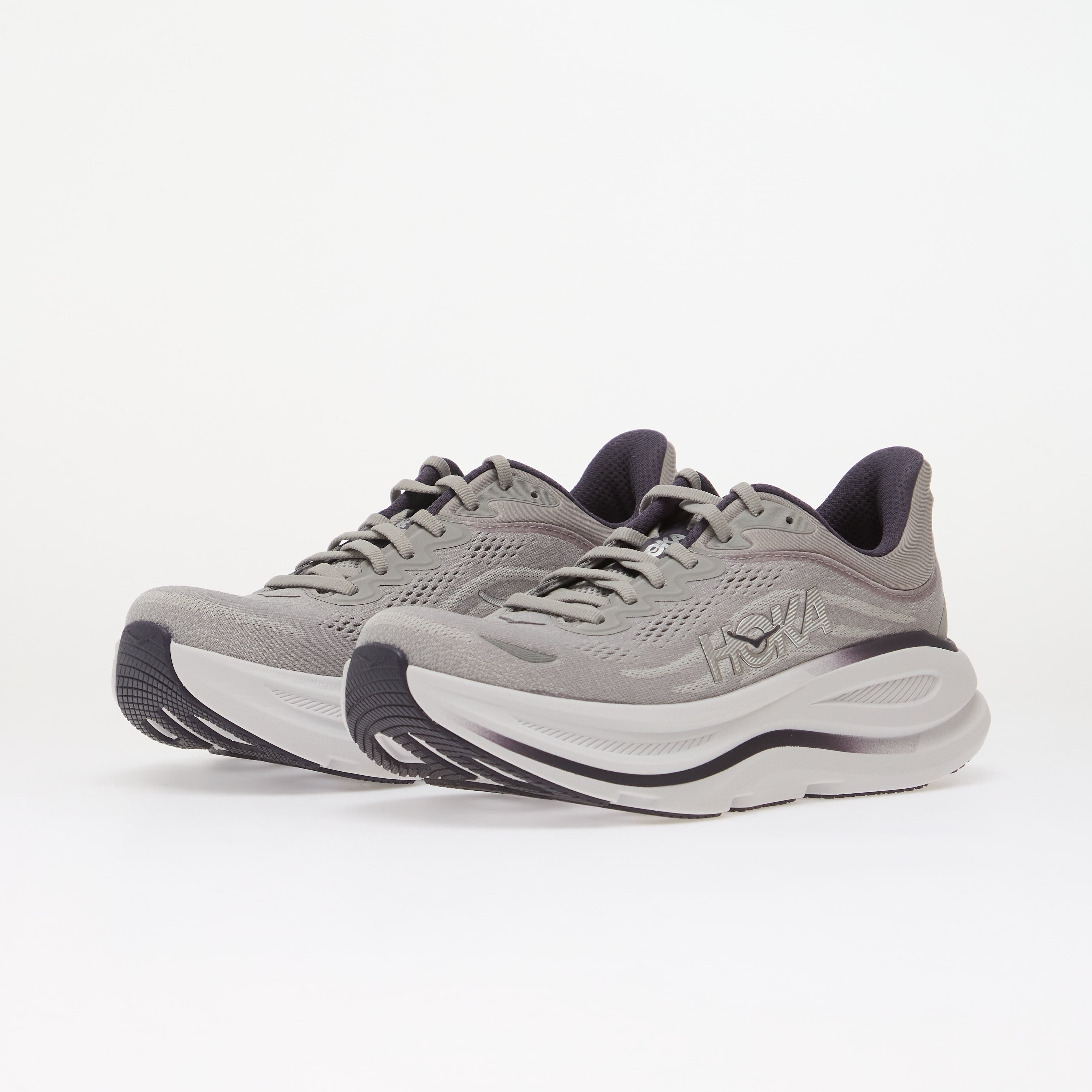 HOKA® Сникърси M Bondi 9 Stellar Grey/ Squid Ink