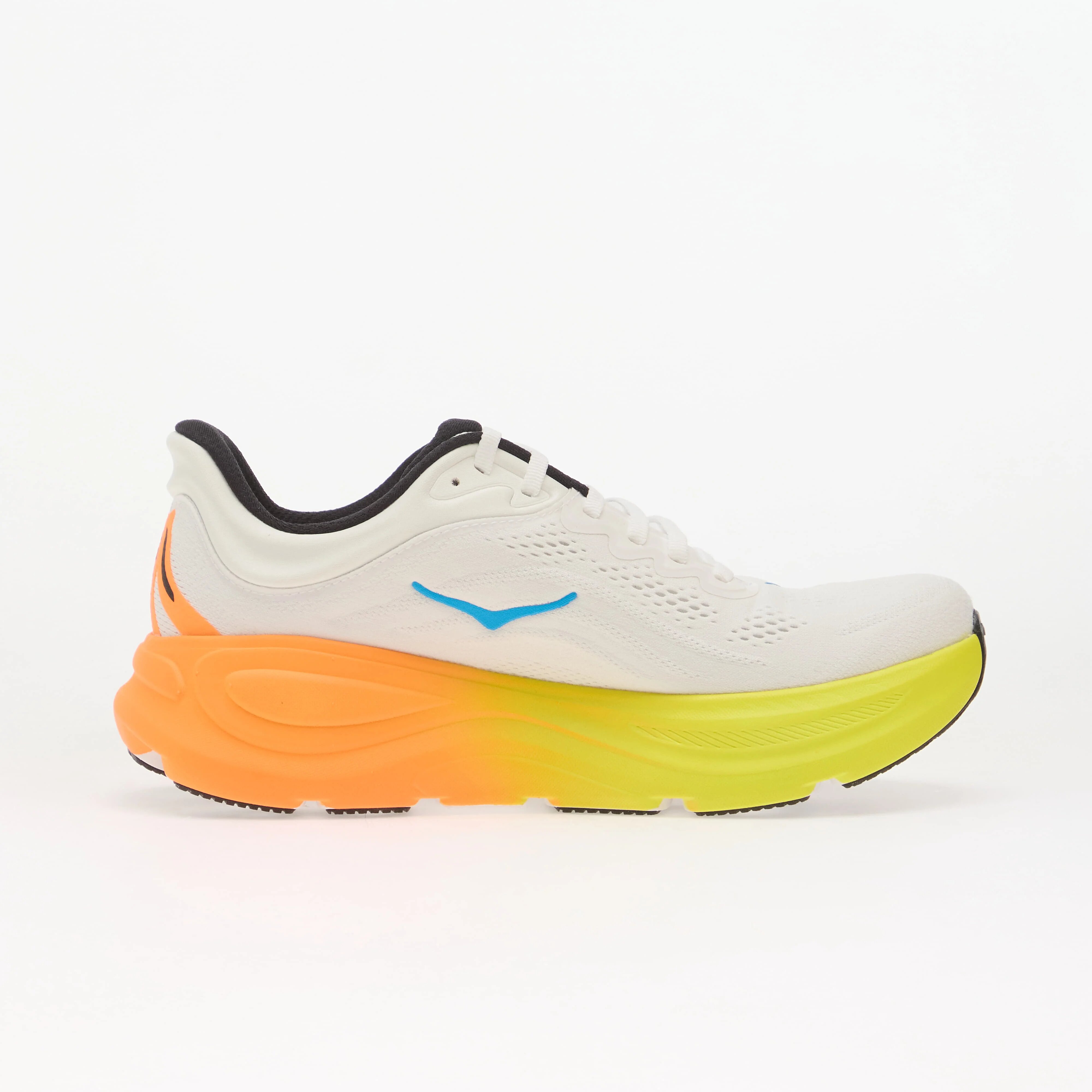 HOKA® Сникърси M Bondi 9 White/ Neon Tangerine