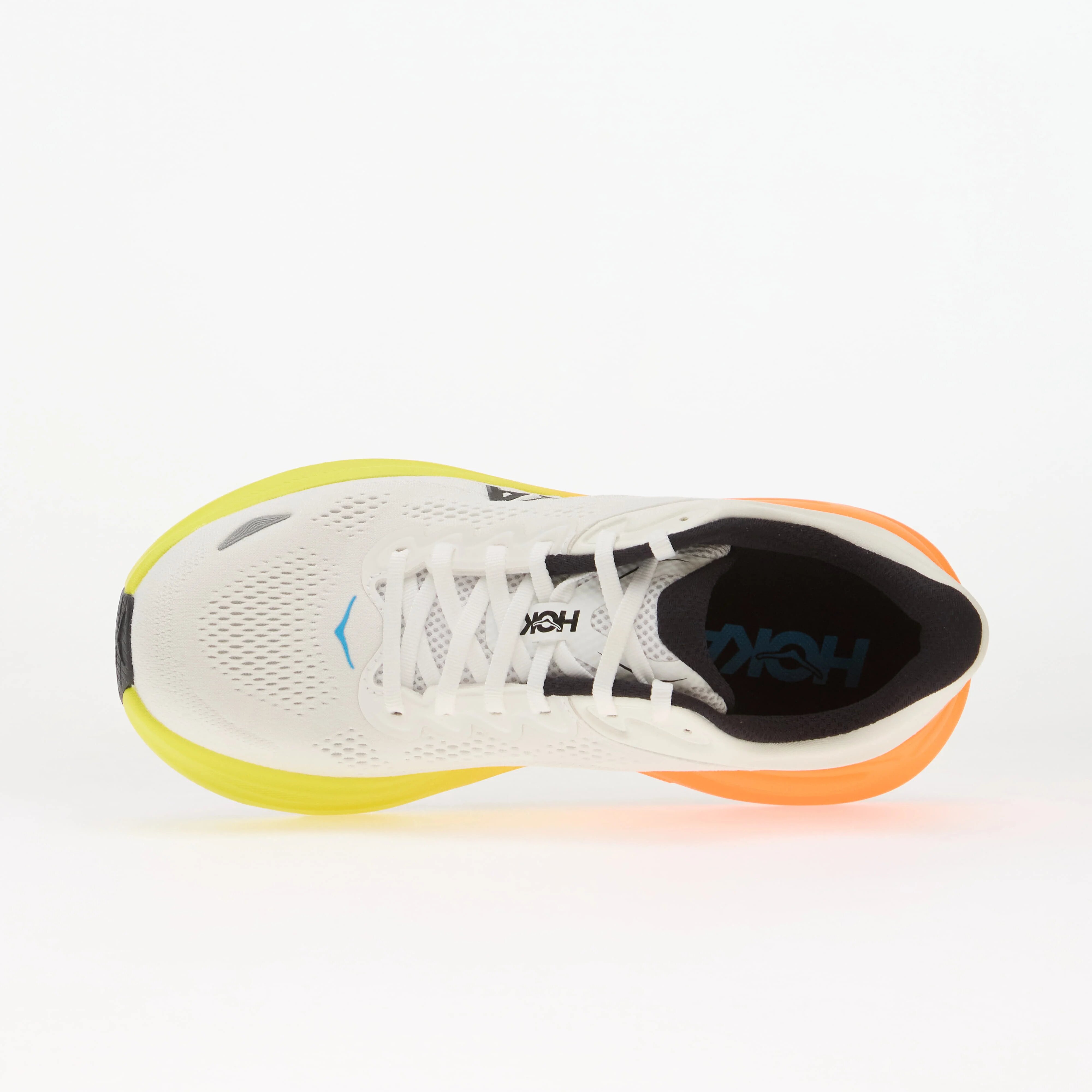 HOKA® Сникърси M Bondi 9 White/ Neon Tangerine