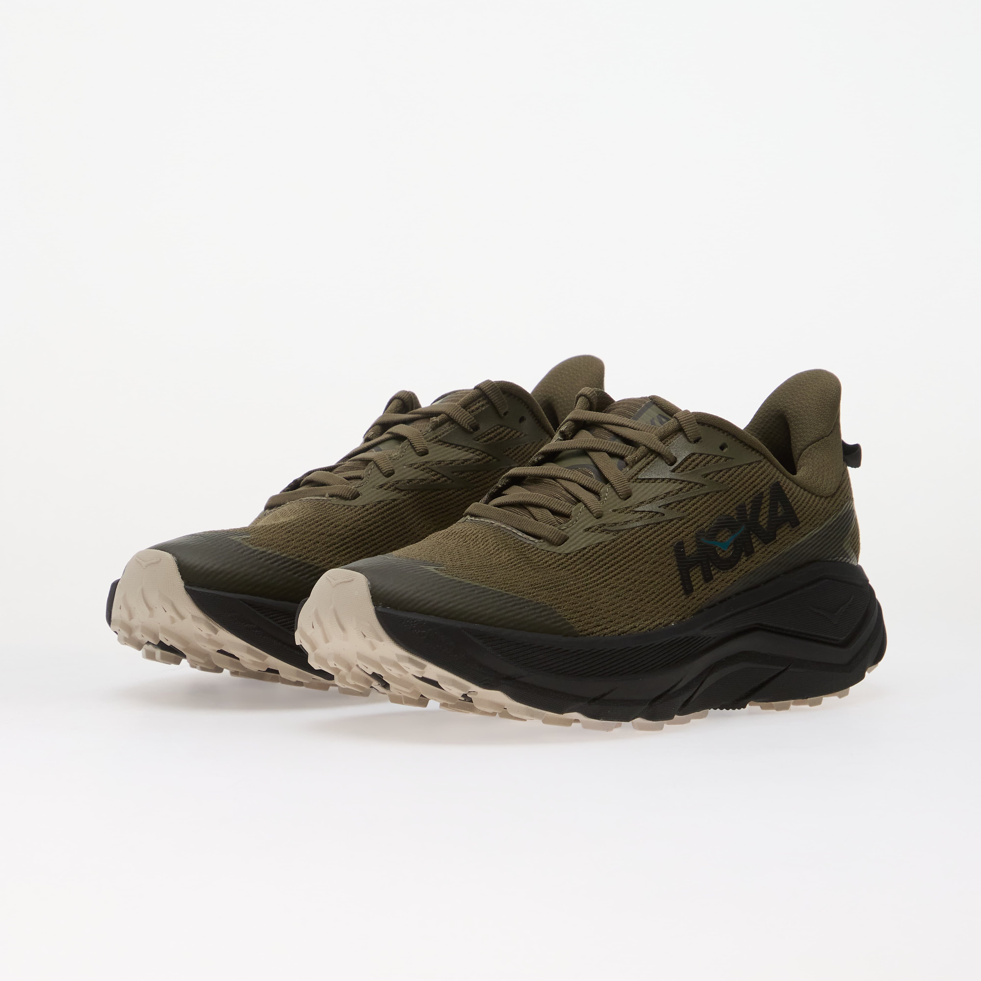 HOKA® Сникърси M Challenger 8 GTX Antique Olive/ Black