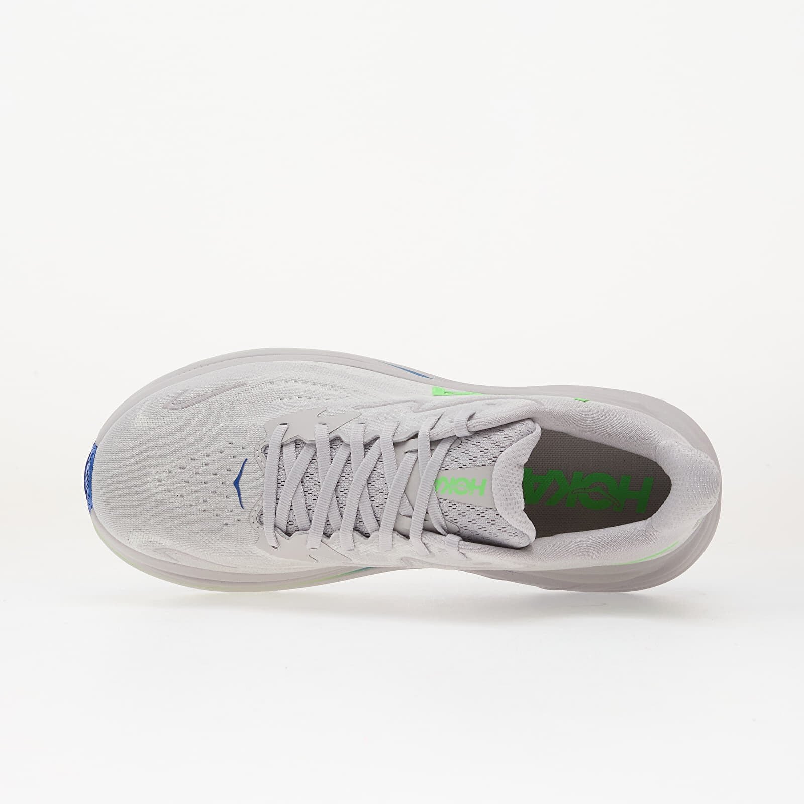 HOKA® Сникърси M Clifton 10 Ash Grey/ Neon Green