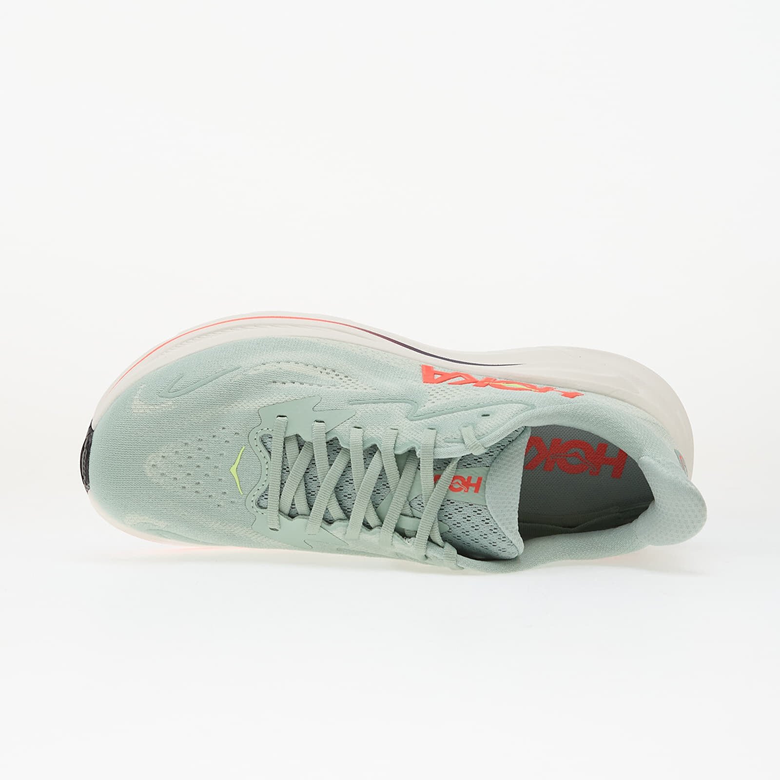 HOKA® Сникърси M Clifton 10 Sage/ Neon Flame