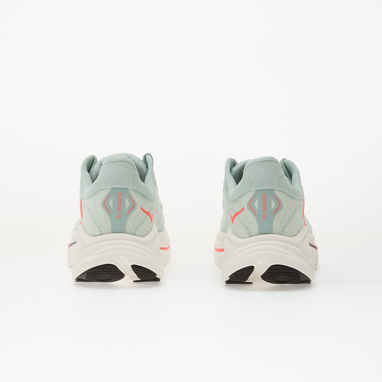 HOKA® Сникърси M Clifton 10 Sage/ Neon Flame