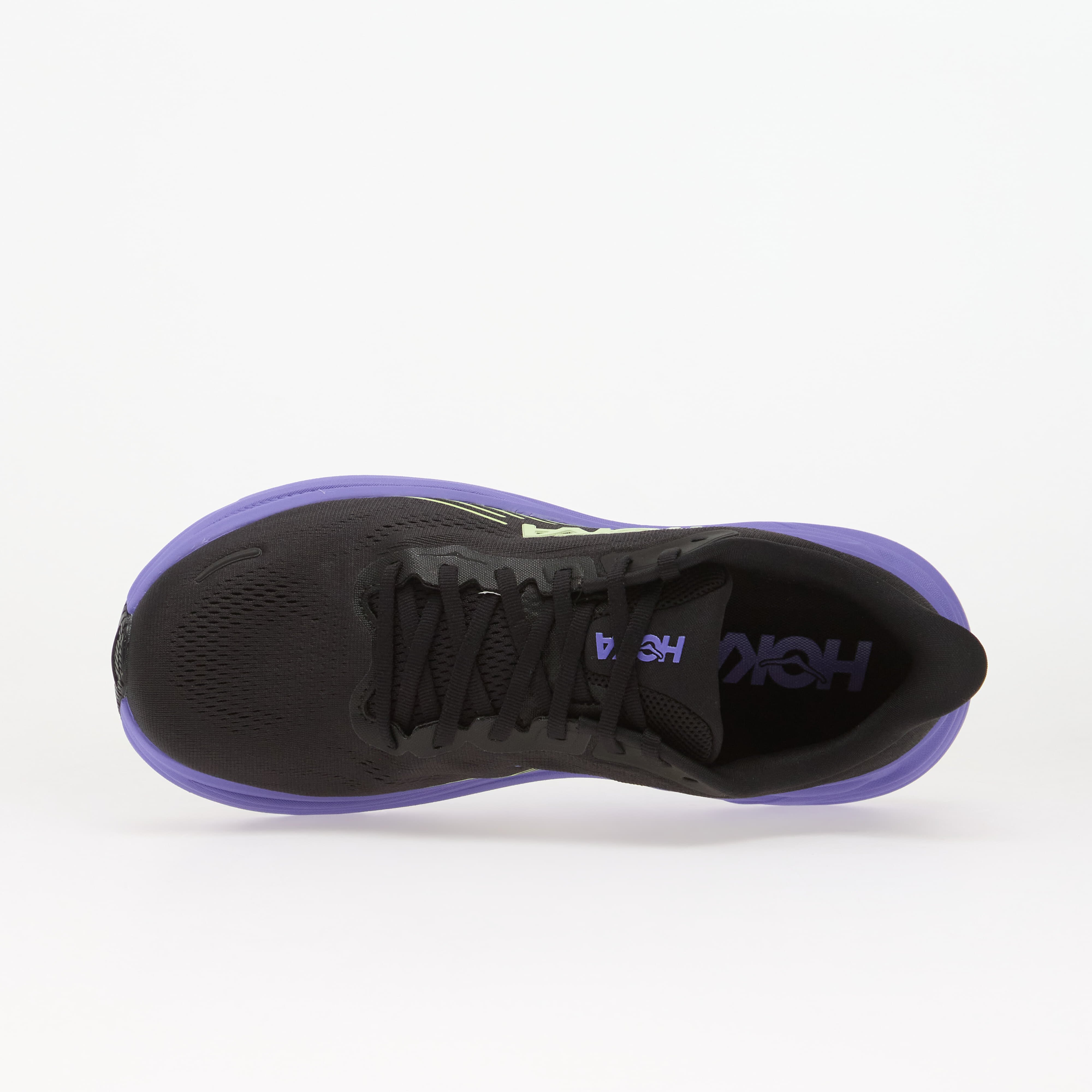 HOKA® Сникърси M Clifton 11 Black/ Neon Yuzu