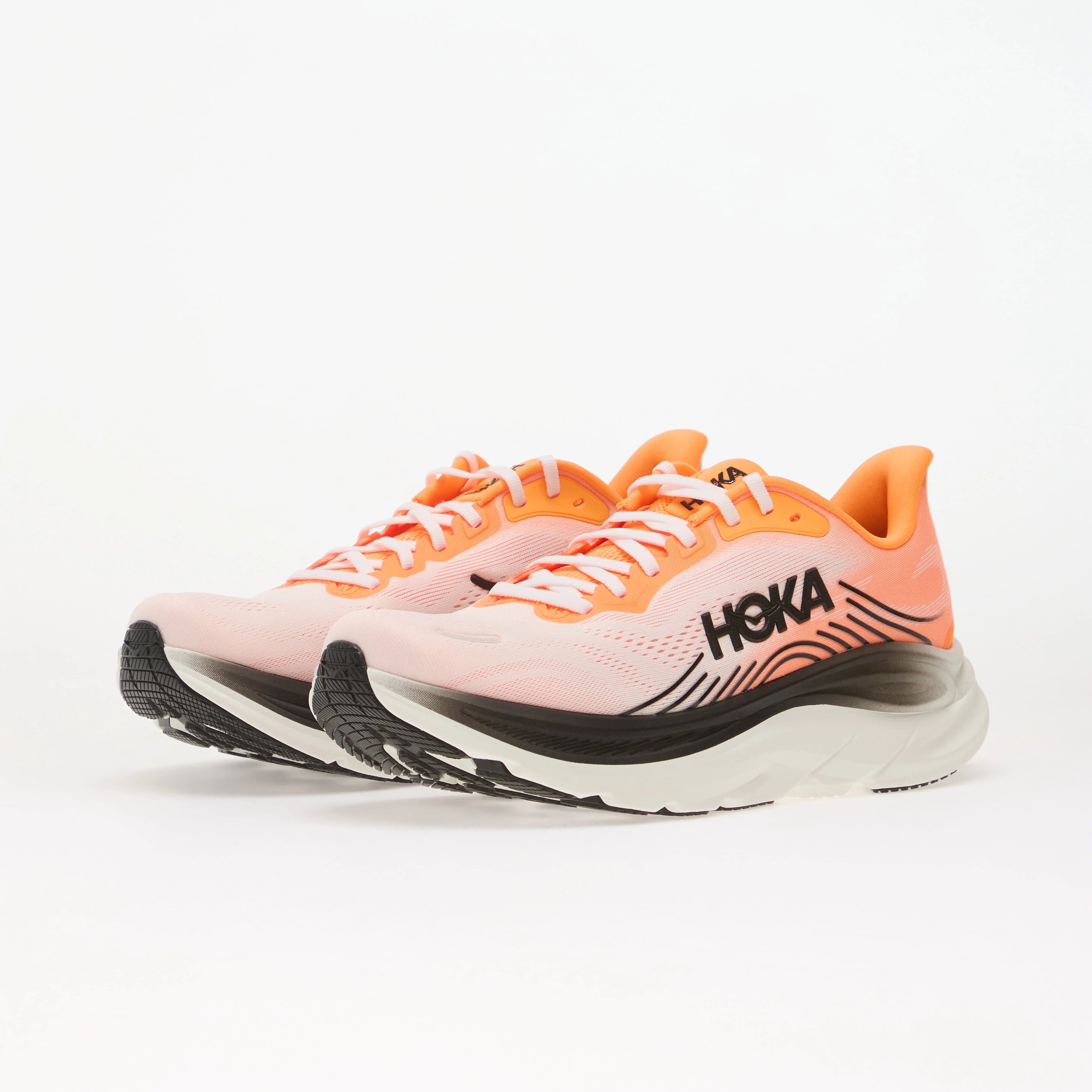 HOKA® Сникърси M Clifton 11 Neon Tangerine/ Frost