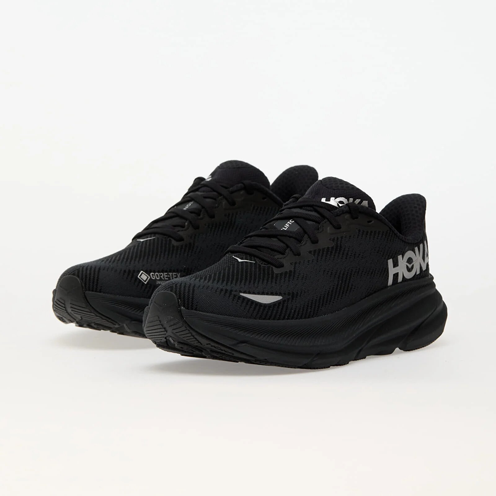 HOKA® Сникърси M Clifton 9 GTX Black/ Black