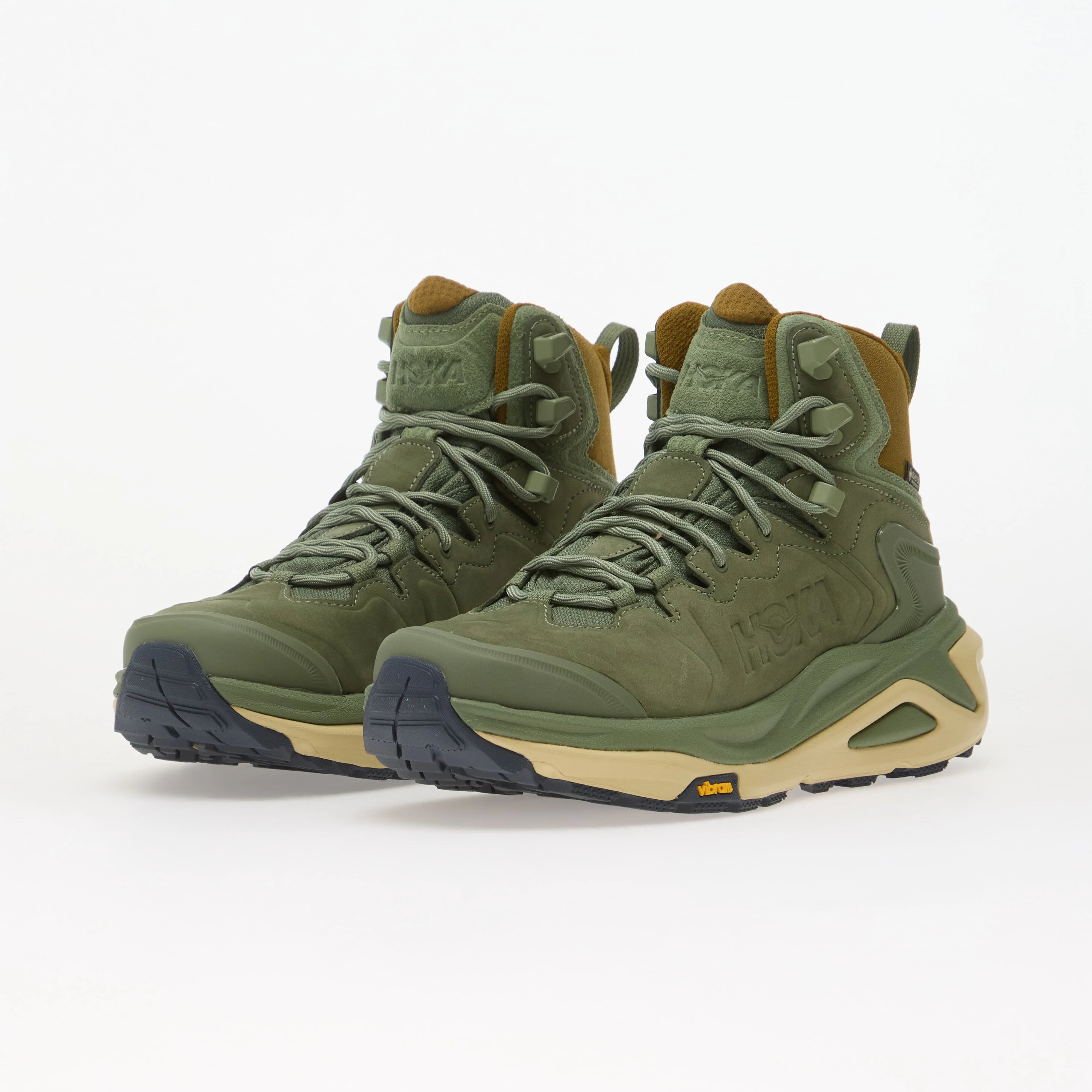 HOKA® Сникърси M Kaha 3 GTX Nettle Leaf/ Barley Flour