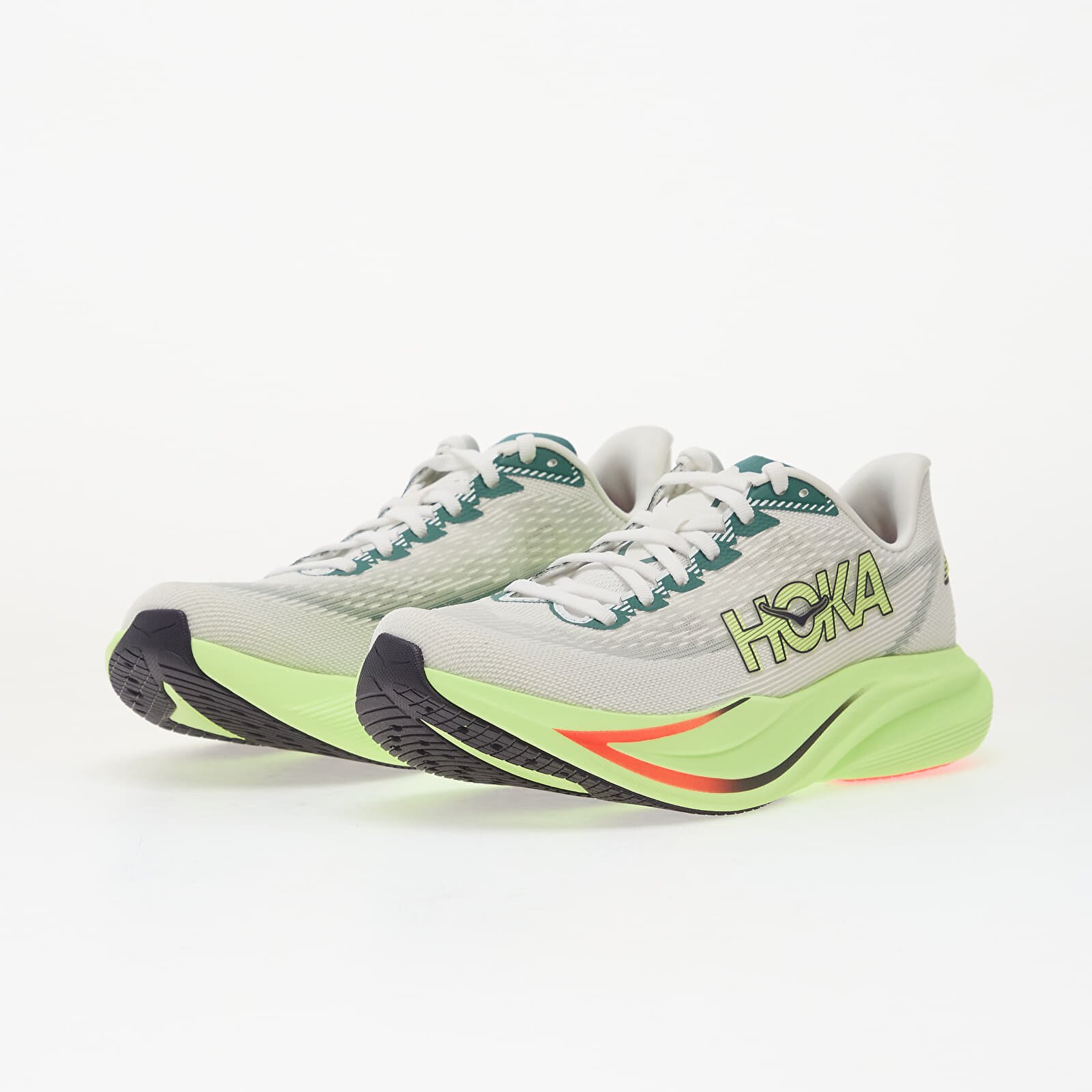 HOKA® Сникърси M Mach 7 Frost/ Neon Yuzu